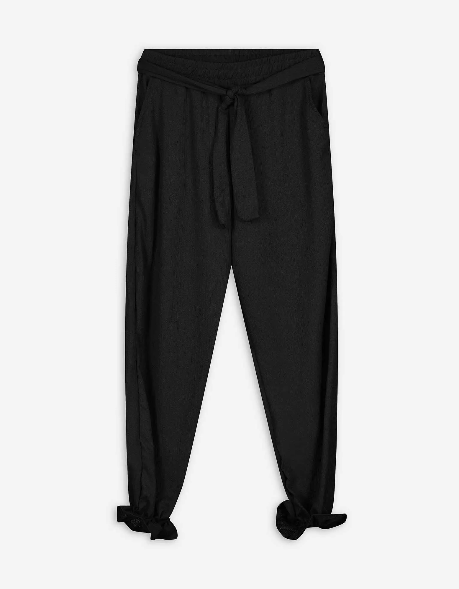 Pantaloni - Vestibilità a palloncino - nero