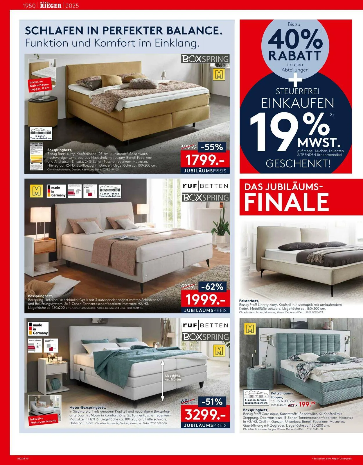 Möbel Rieger von 23. Dezember bis 23. Januar 2026 - Prospekt seite 10