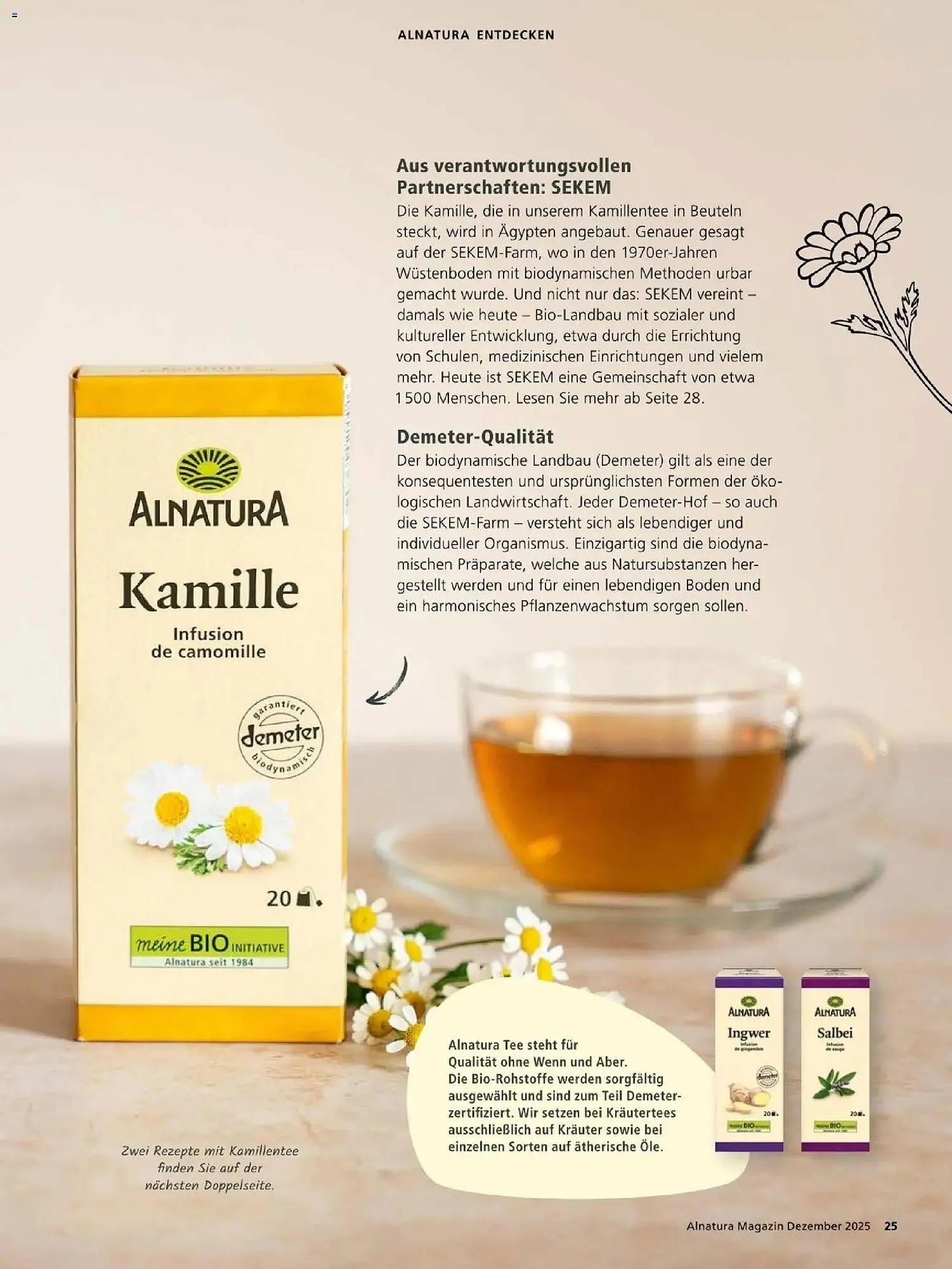 Alnatura Prospekt von 1. Dezember bis 31. Dezember 2025 - Prospekt seite 25