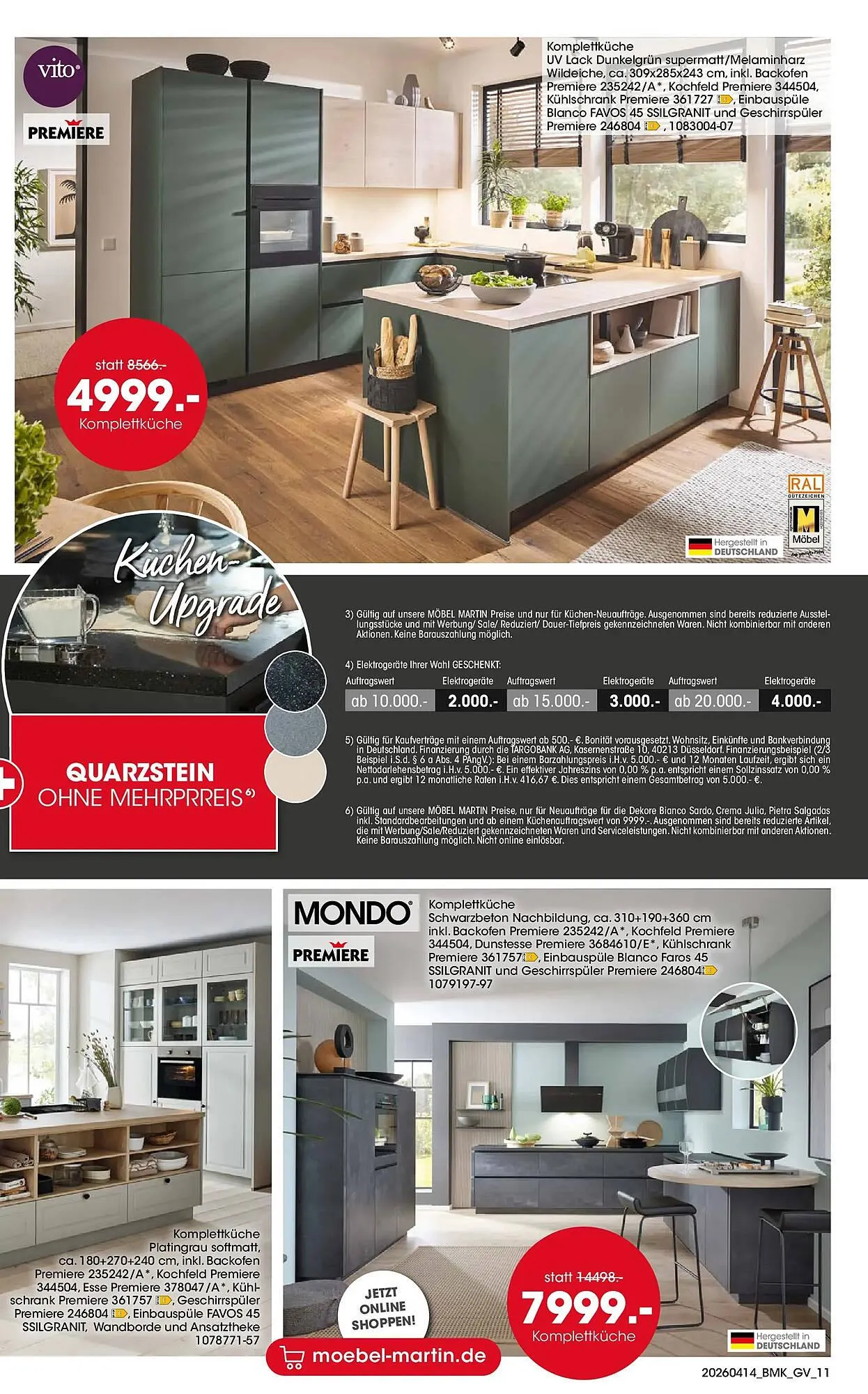 Möbel Martin Prospekt von 13. April bis 30. April 2026 - Prospekt seite 11