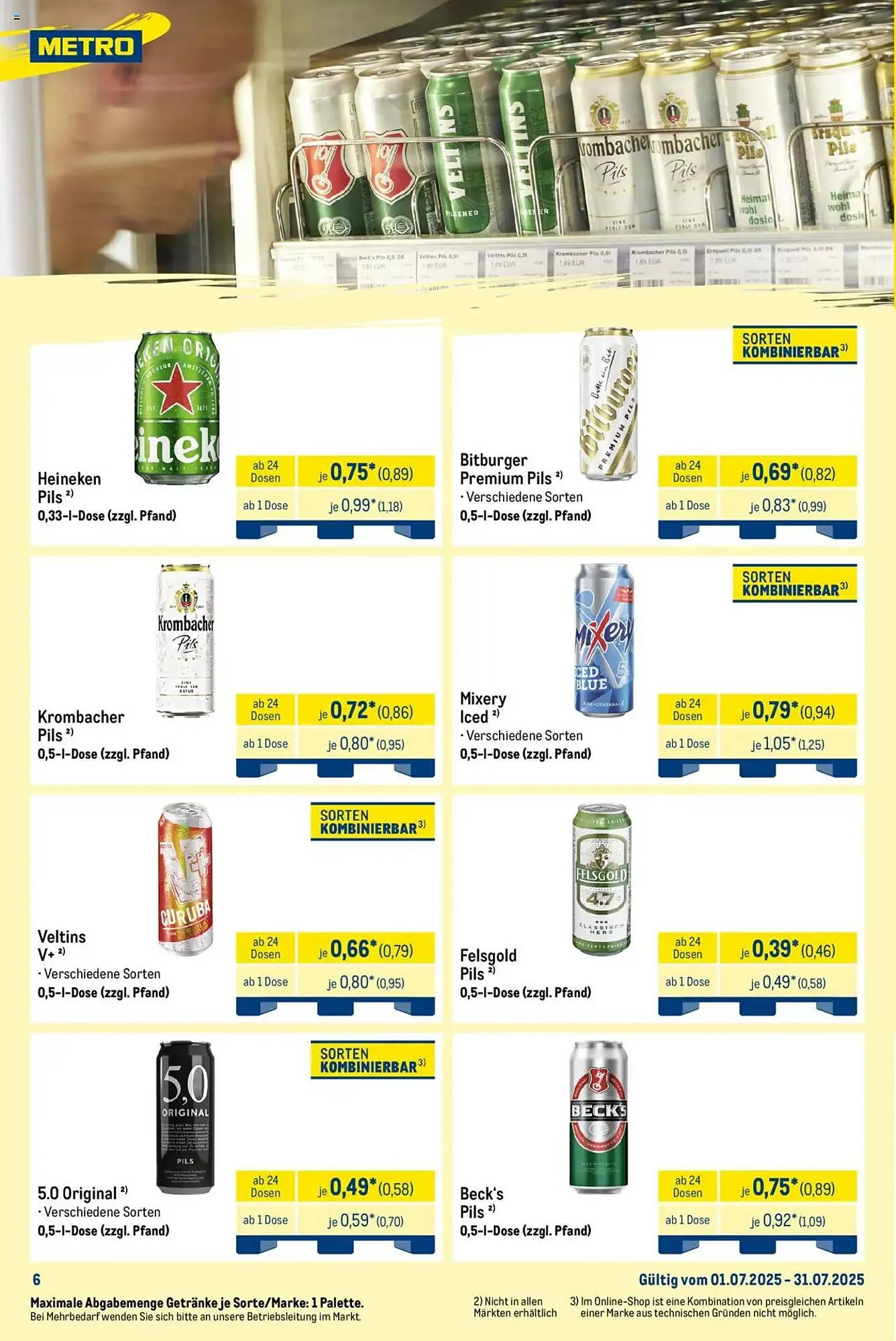 METRO Prospekt von 1. Juli bis 31. Juli 2025 - Prospekt seite 6