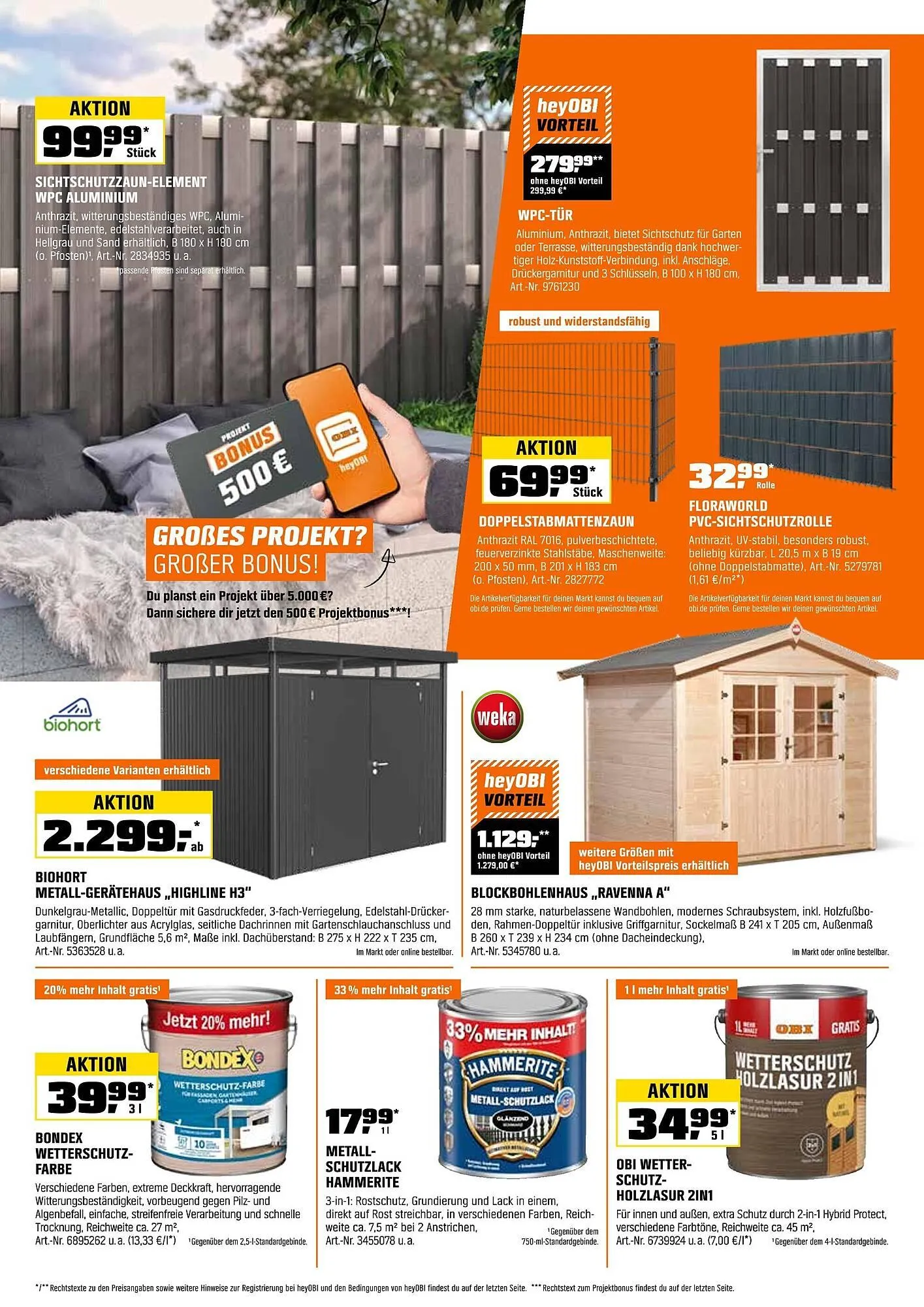 OBI Prospekt von 16. Mai bis 31. Mai 2025 - Prospekt seite 4