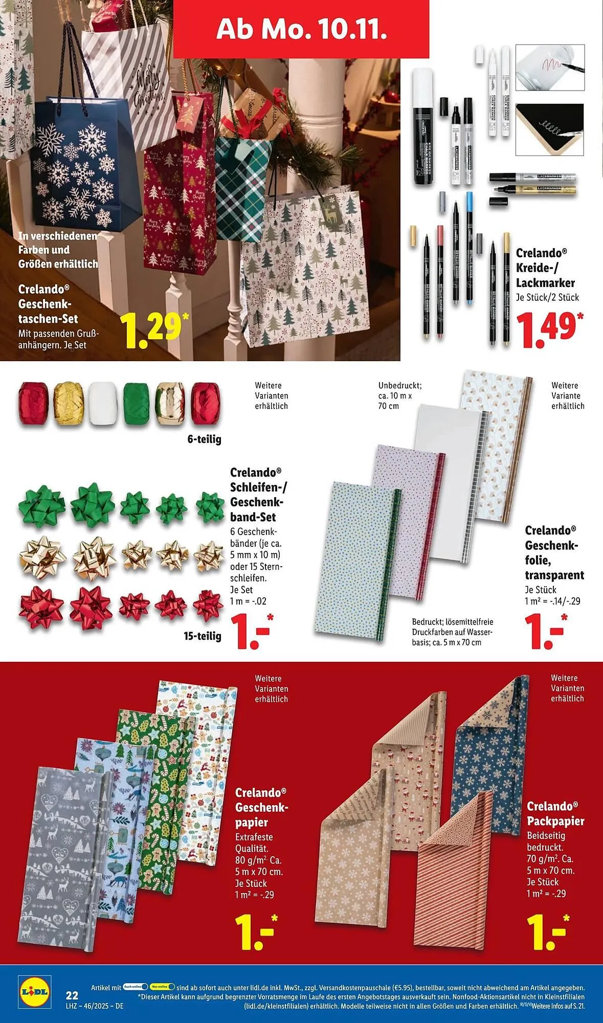 Lidl Prospekt von 10. November bis 15. November 2025 - Prospekt seite 36
