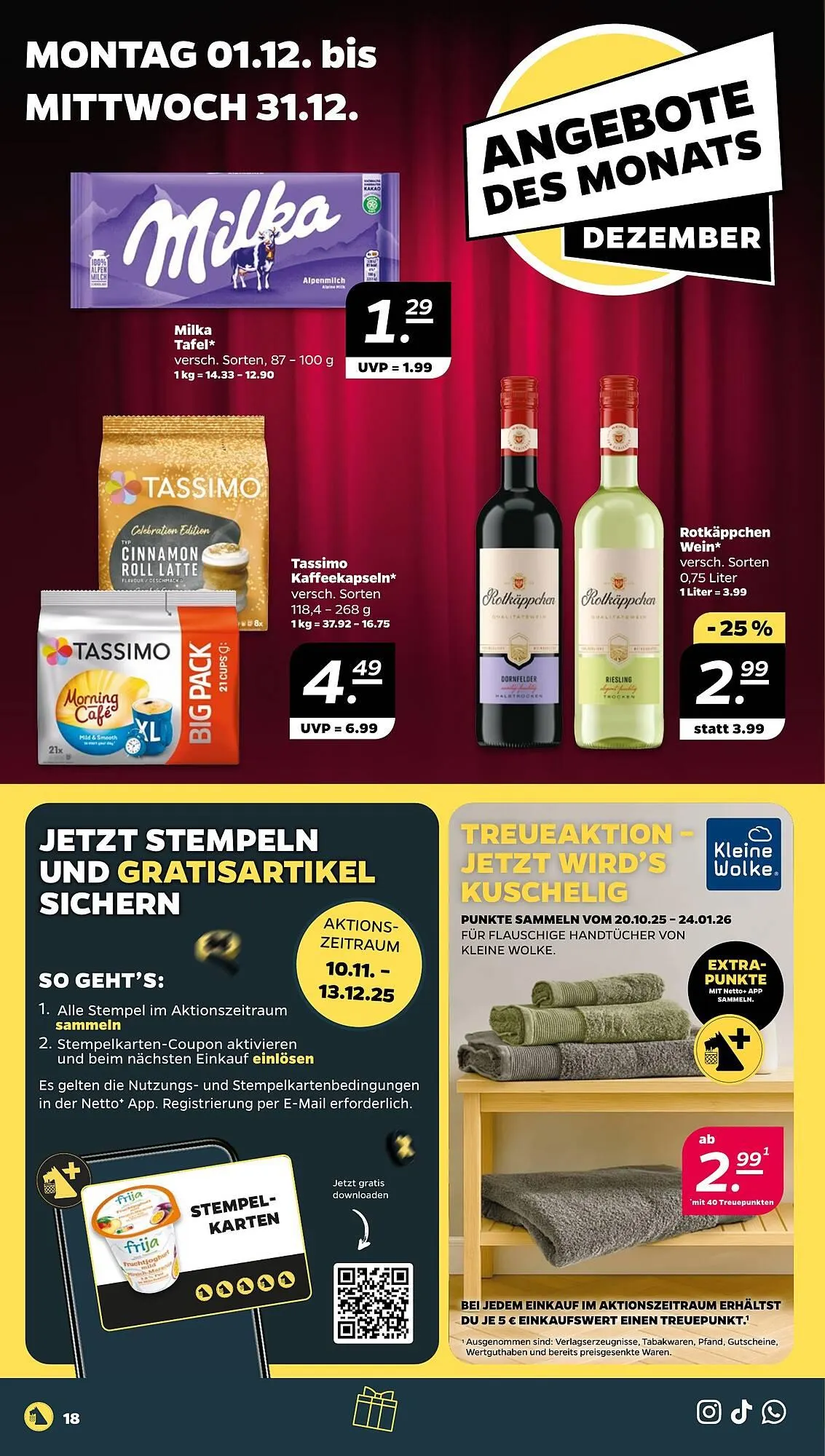 NETTO Prospekt von 1. Dezember bis 6. Dezember 2025 - Prospekt seite 18