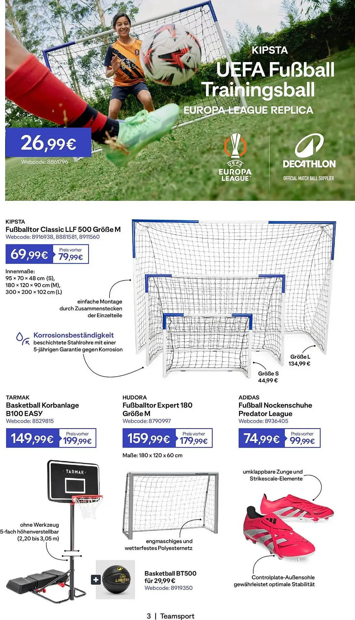 Decathlon Prospekt von 27. März bis 27. April 2025 - Prospekt seite 3