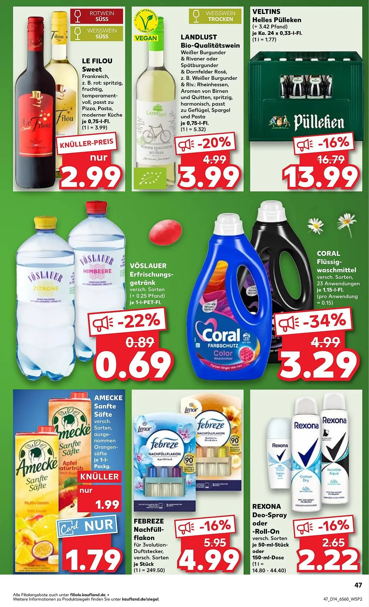 Kaufland Prospekt von 3. April bis 9. April 2025 - Prospekt seite 47