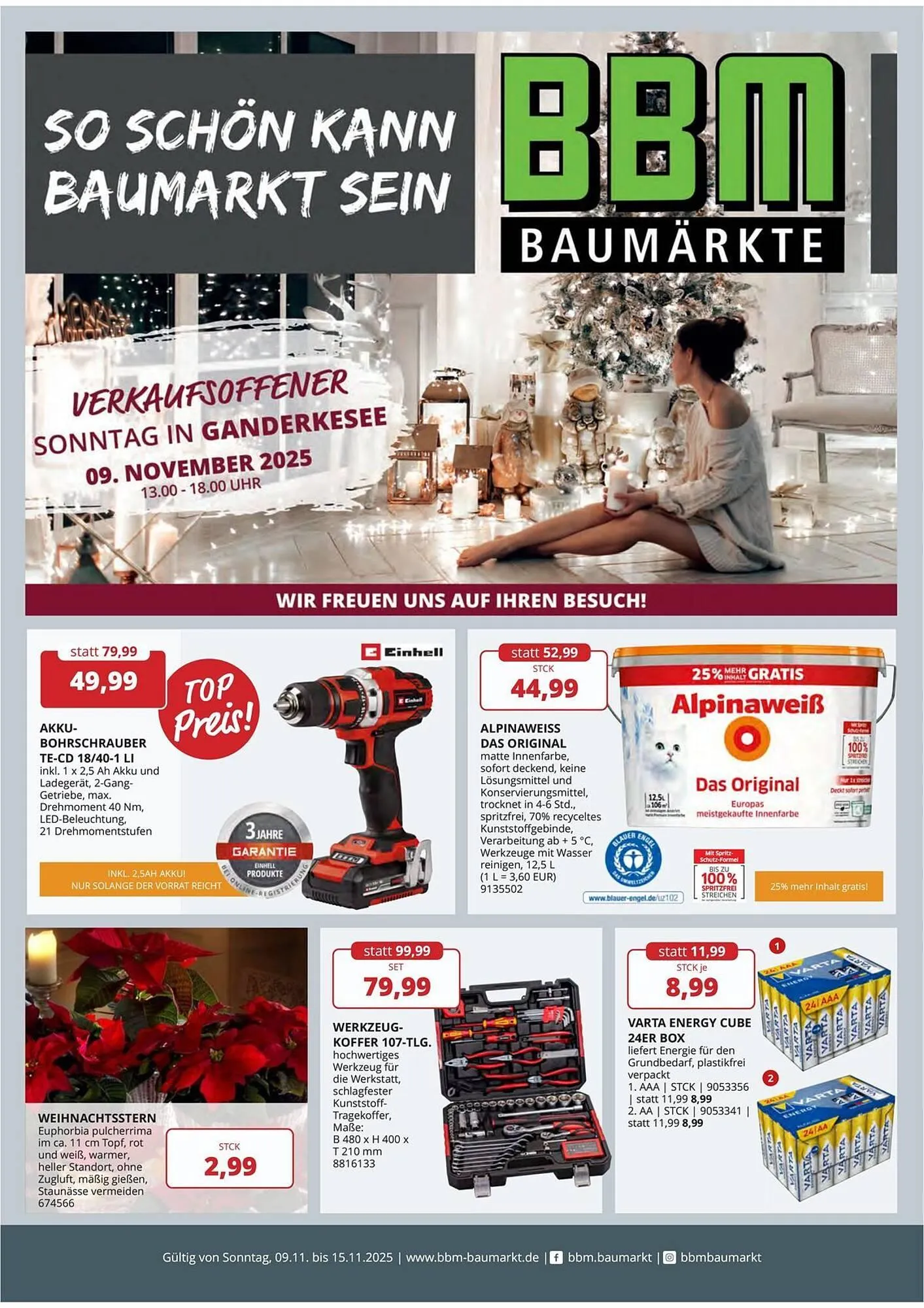 BBM Baumarkt Katalog - 1