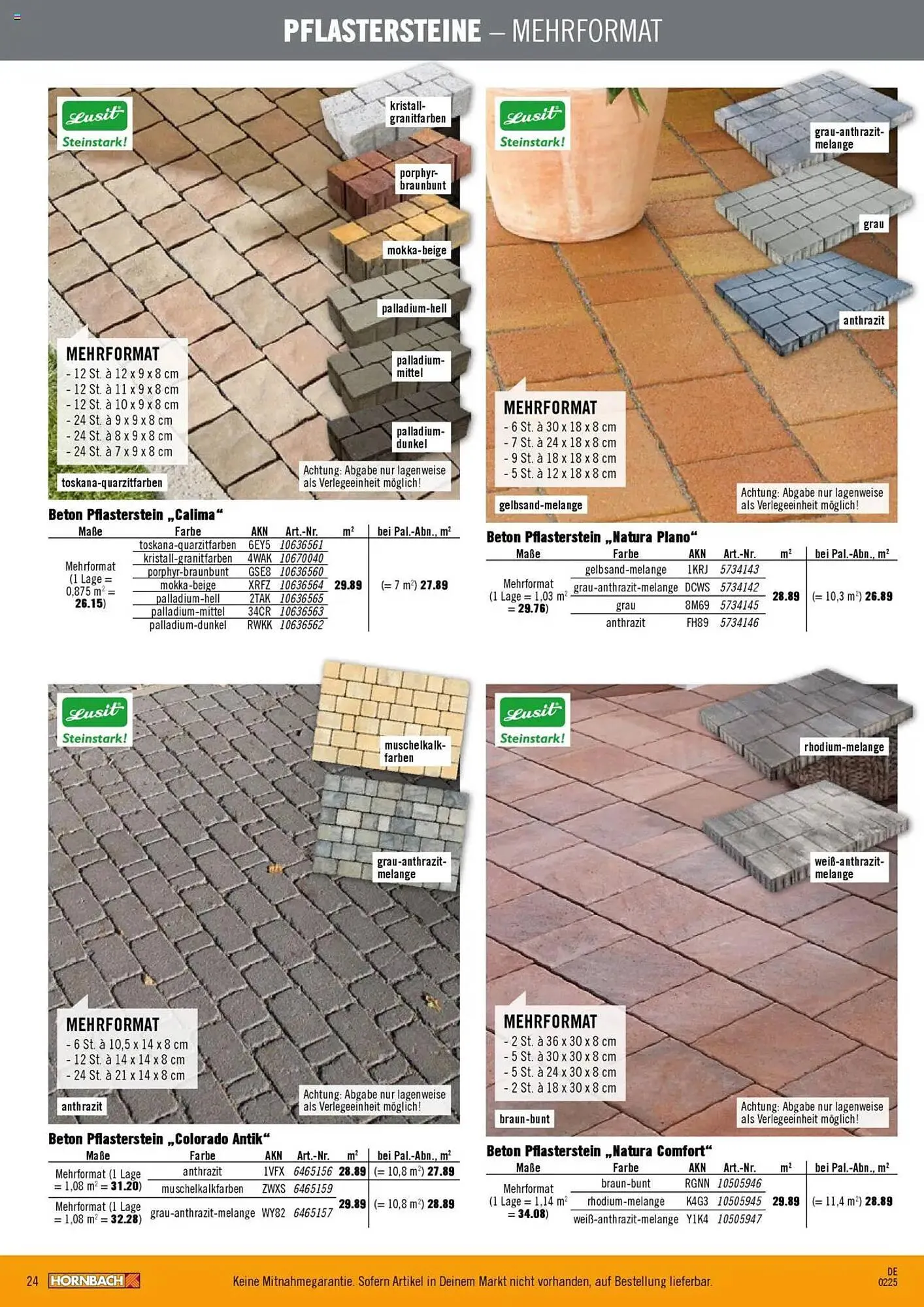 Hornbach Prospekt von 28. Februar bis 29. März 2025 - Prospekt seite 24