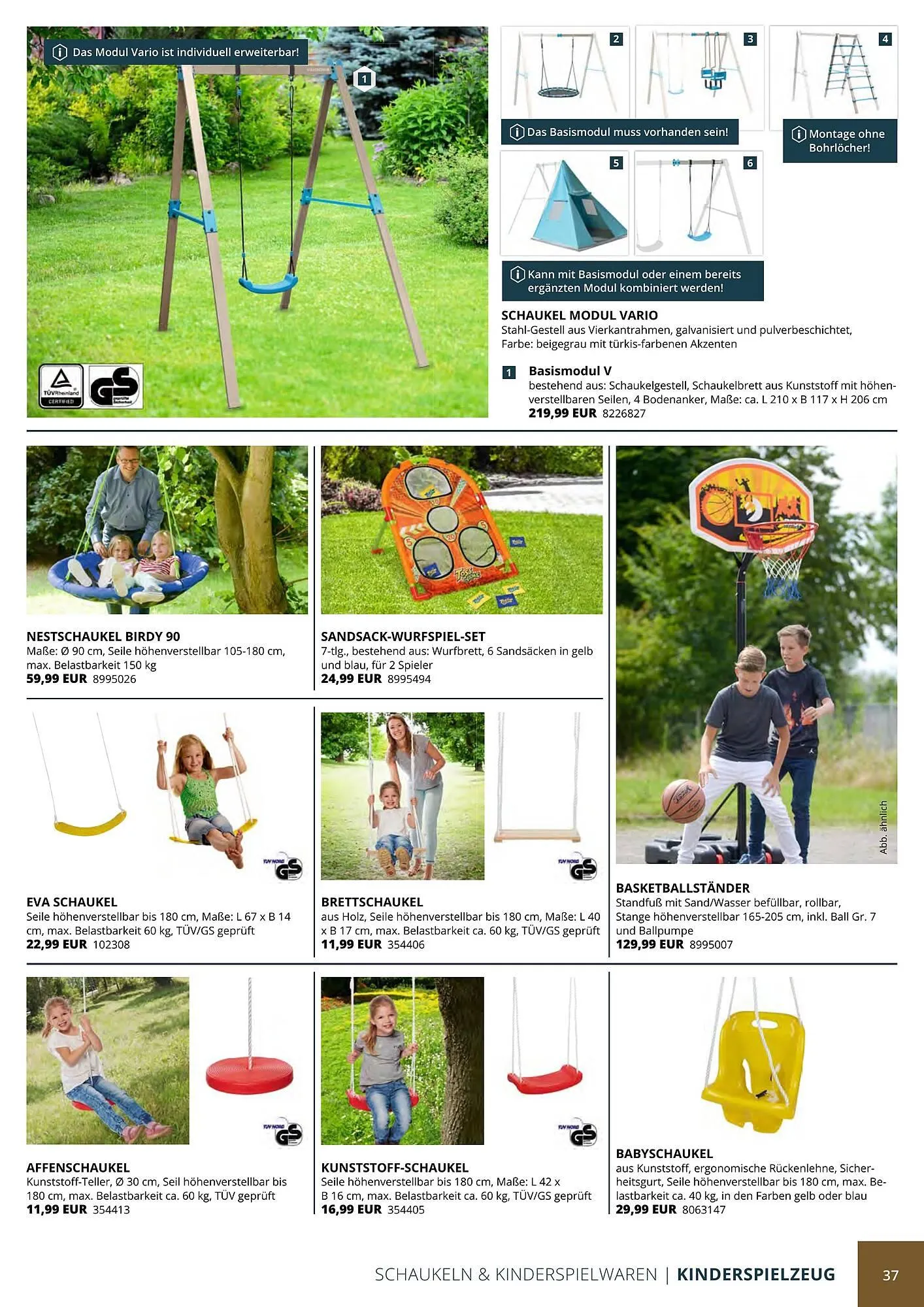 BBM Baumarkt Prospekt von 20. April bis 31. Dezember 2025 - Prospekt seite 37