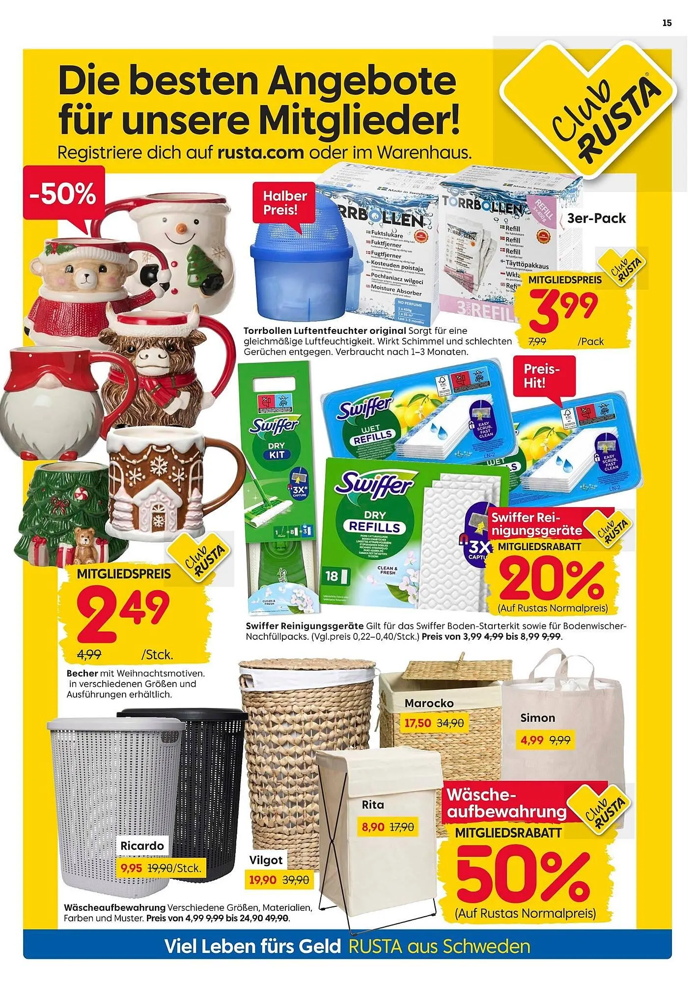 Rusta Prospekt von 11. Oktober bis 18. Oktober 2025 - Prospekt seite 15