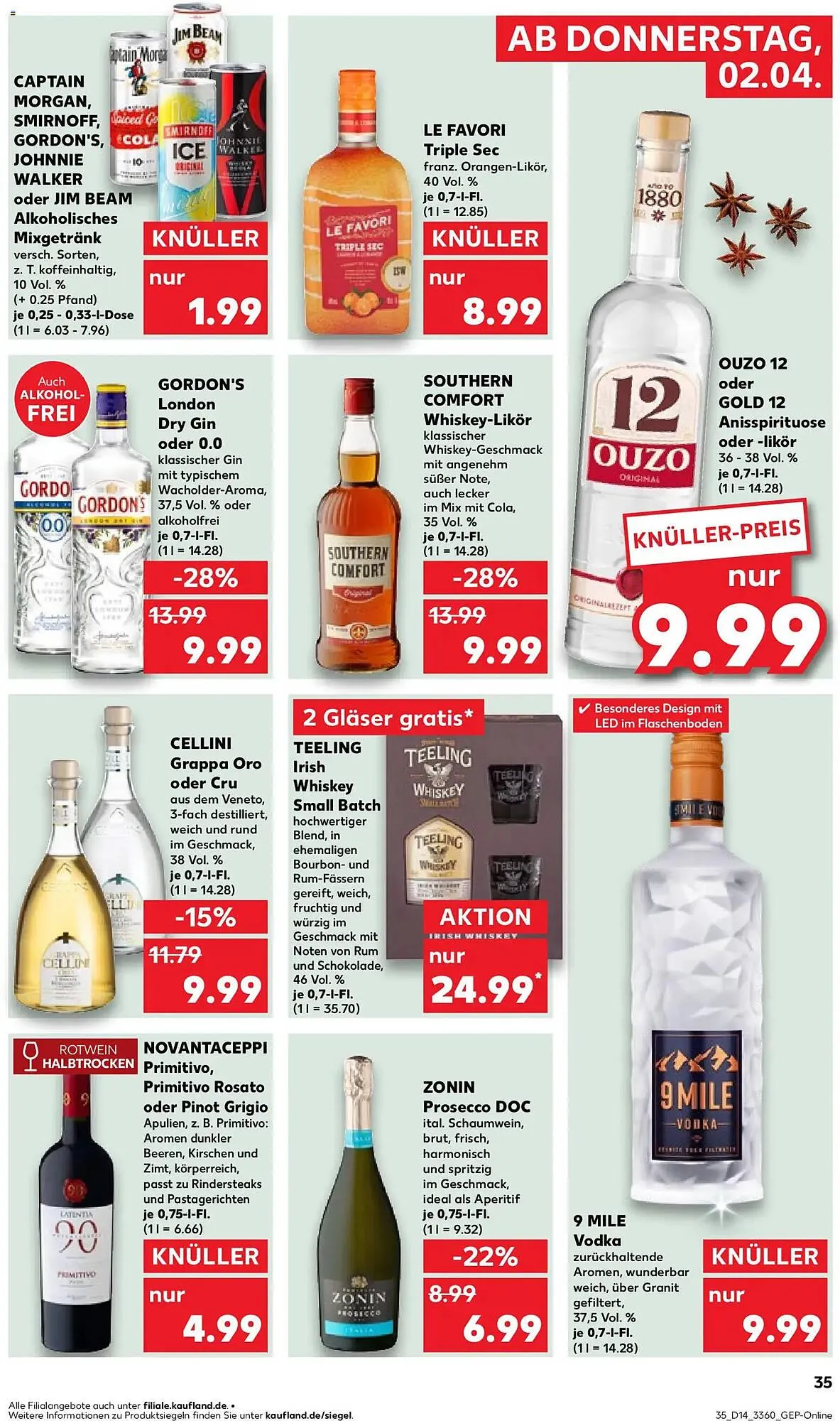 Kaufland Prospekt von 2. April bis 8. April 2026 - Prospekt seite 35