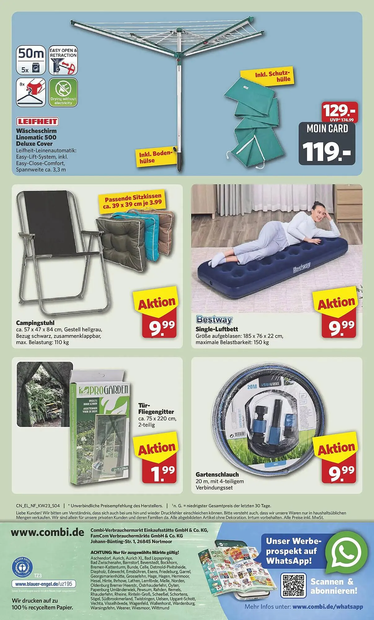 Combi Prospekt von 1. Juni bis 6. Juni 2026 - Prospekt seite 4