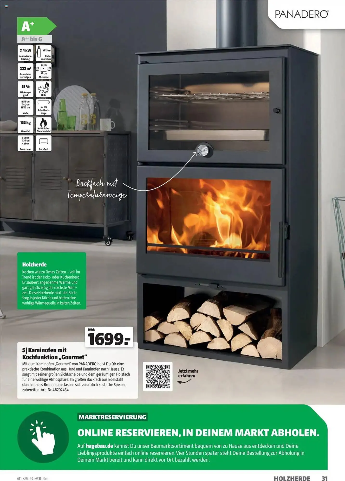 Hagebau Prospekt von 7. Juli bis 30. Juni 2026 - Prospekt seite 31