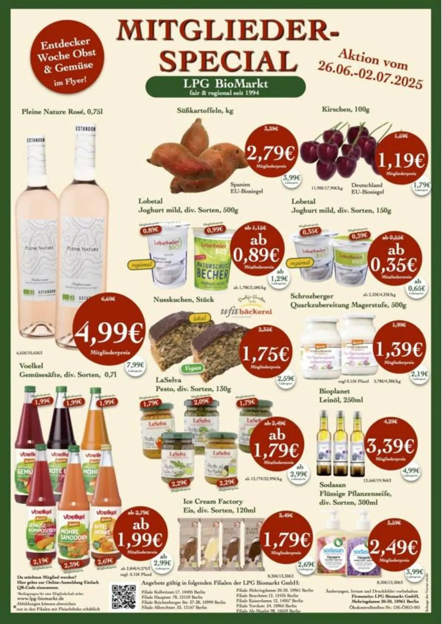 LPG Biomarkt Prospekt - 1