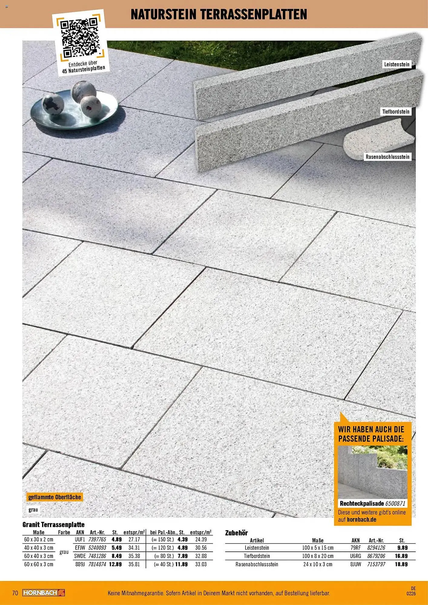 Hornbach Prospekt von 12. Februar bis 31. Dezember 2026 - Prospekt seite 70