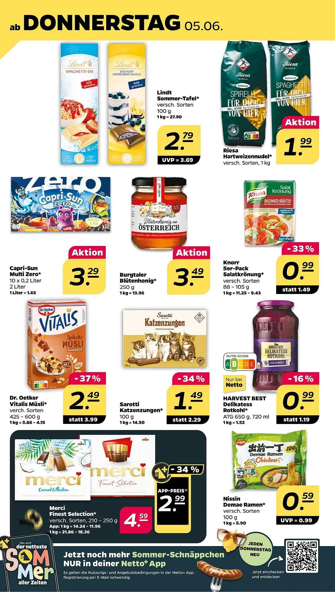 NETTO Prospekt von 2. Juni bis 7. Juni 2025 - Prospekt seite 34