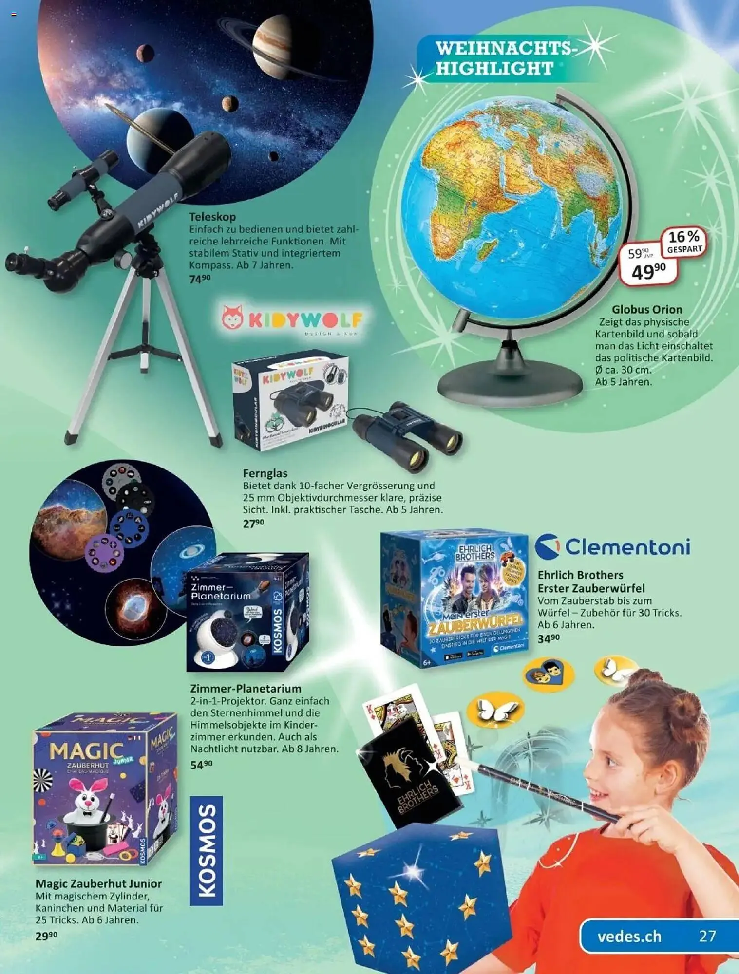Vedes Prospekt von 22. September bis 24. Dezember 2025 - Prospekt seite 27