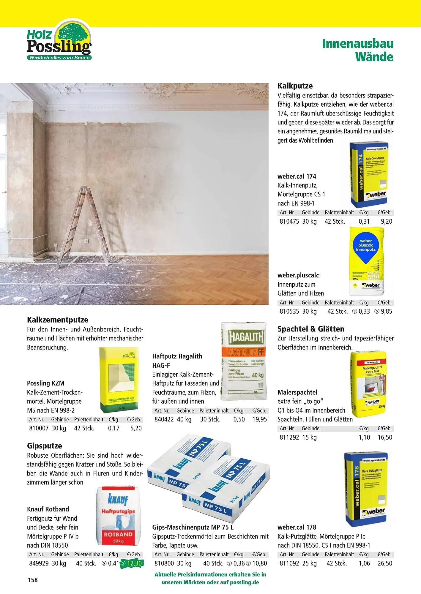 Holz Possling Prospekt von 1. April bis 31. Juli 2026 - Prospekt seite 158