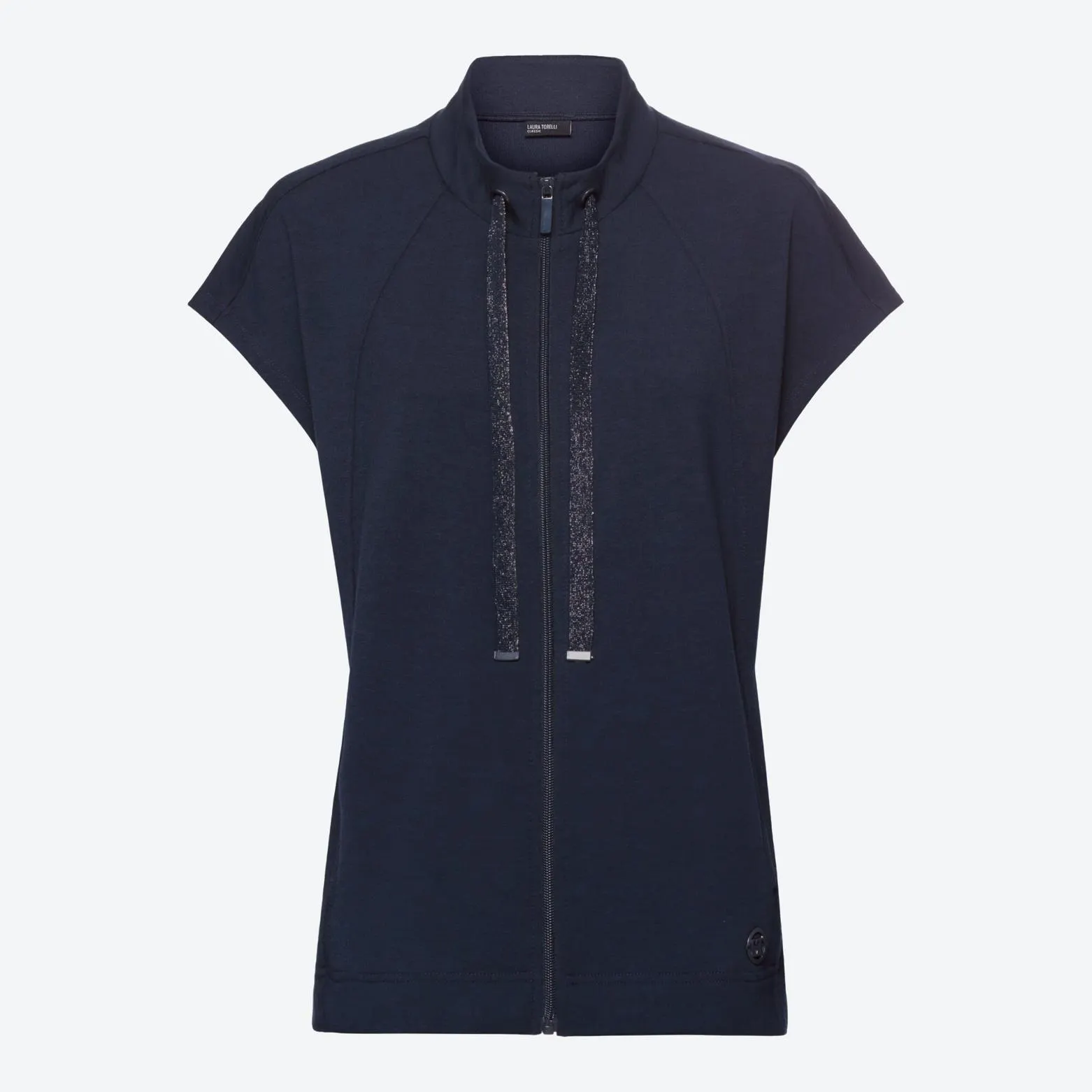 Damen-Weste mit hohem Kragen