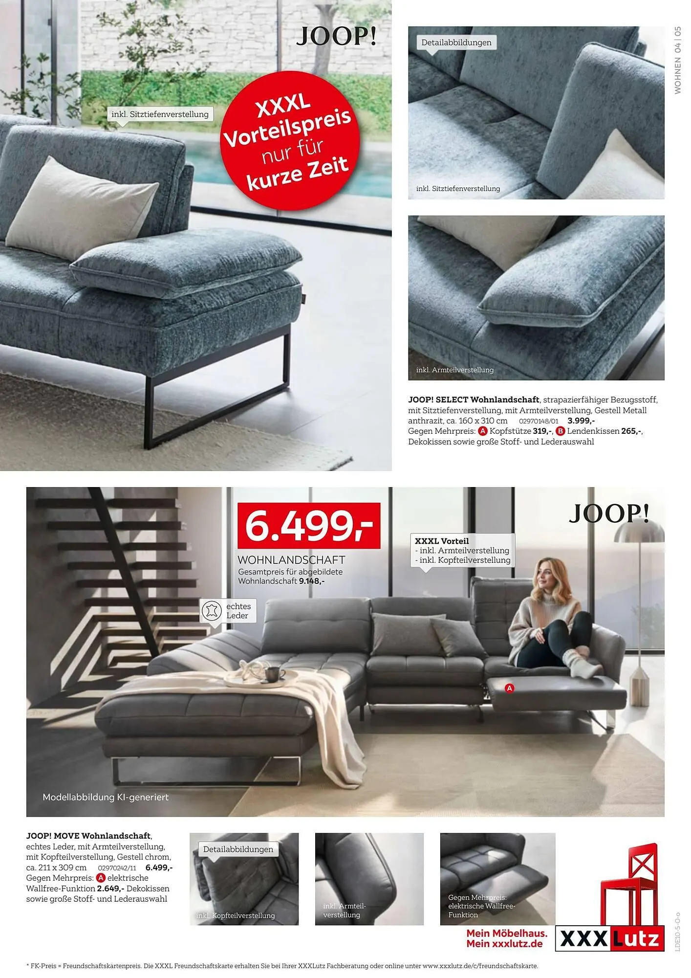 XXXLutz Prospekt von 20. Oktober bis 3. November 2025 - Prospekt seite 5