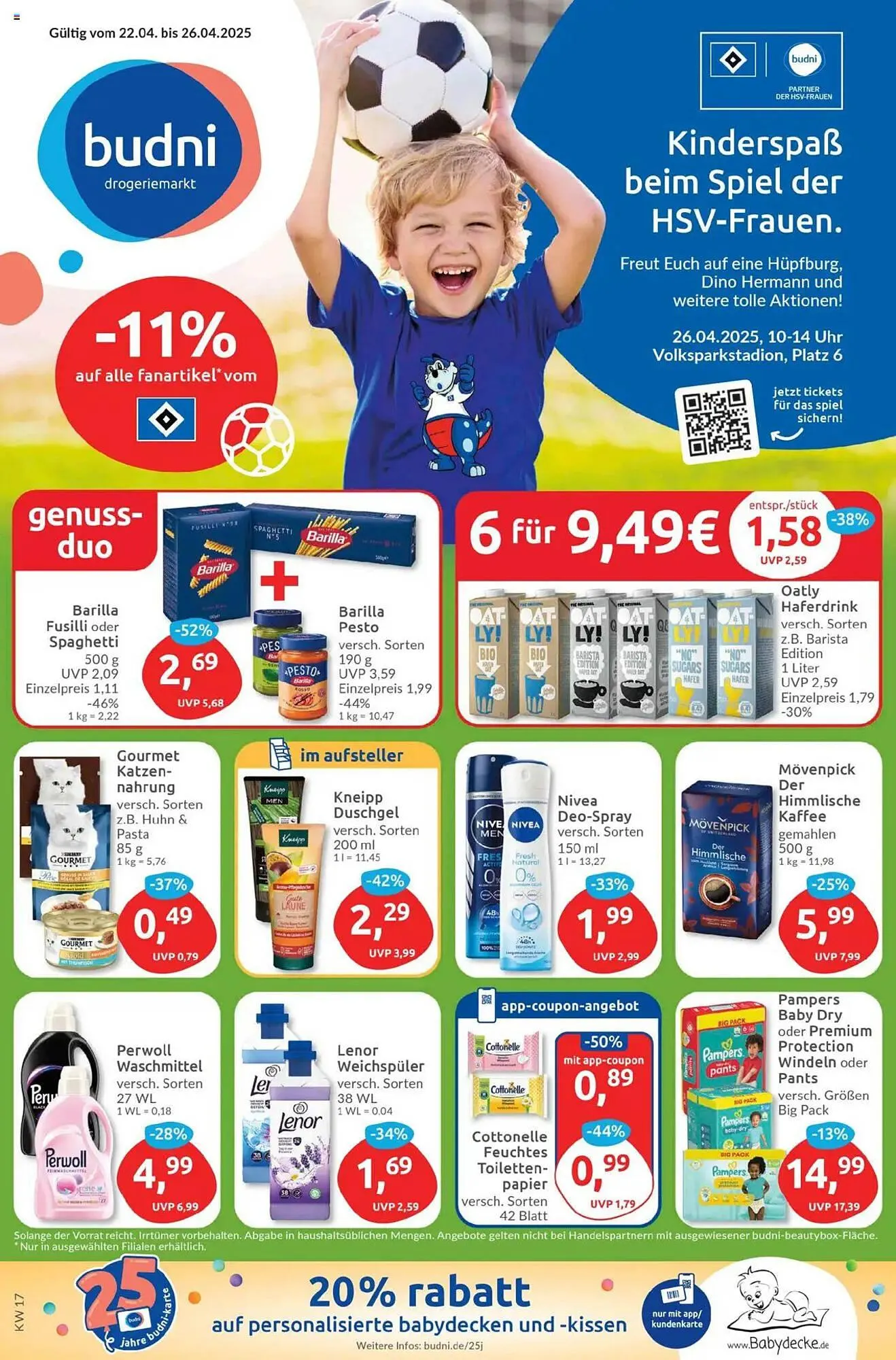 Budni Prospekt von 22. April bis 26. April 2025 - Prospekt seite 1