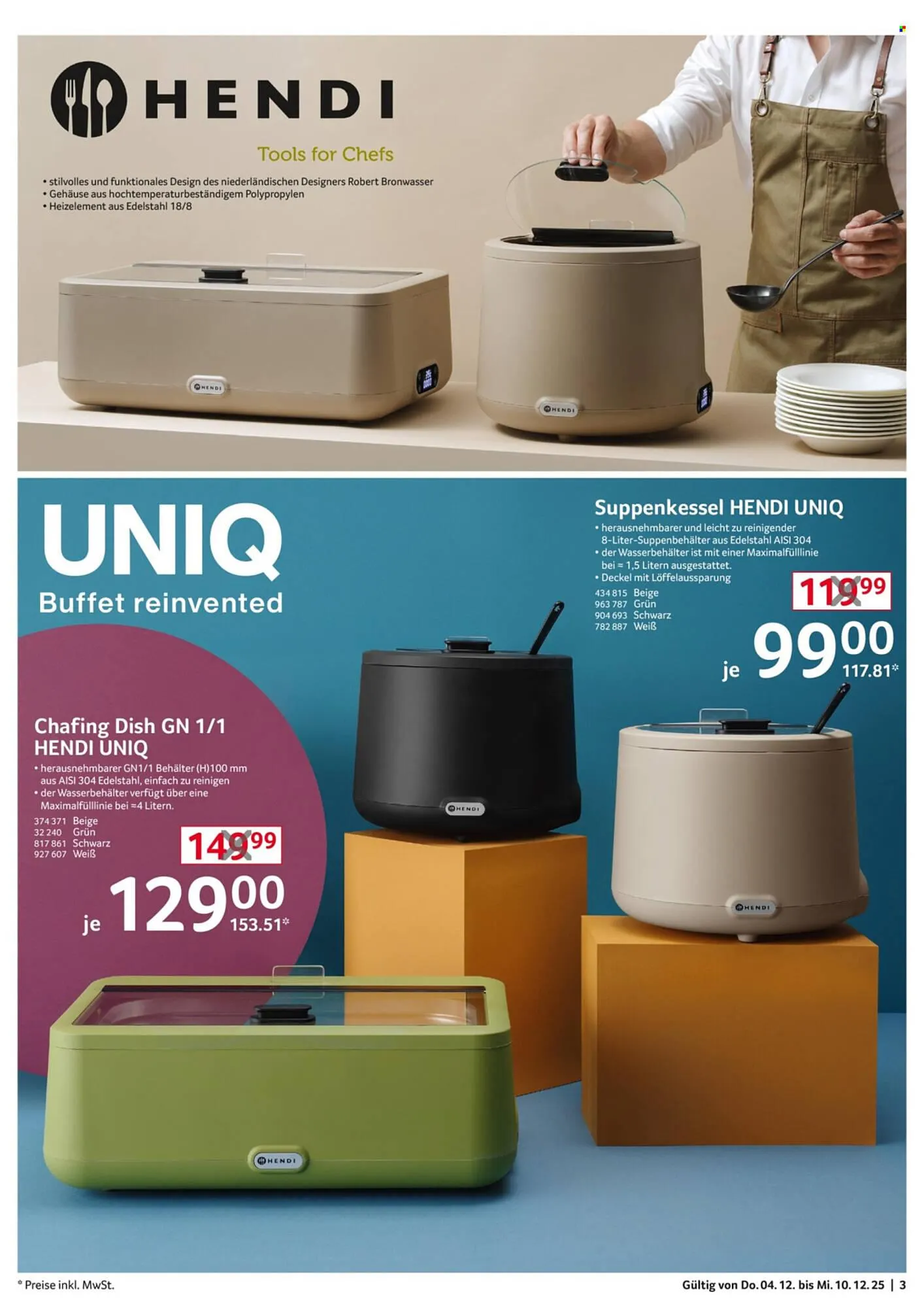 Selgros Prospekt von 4. Dezember bis 10. Dezember 2025 - Prospekt seite 3