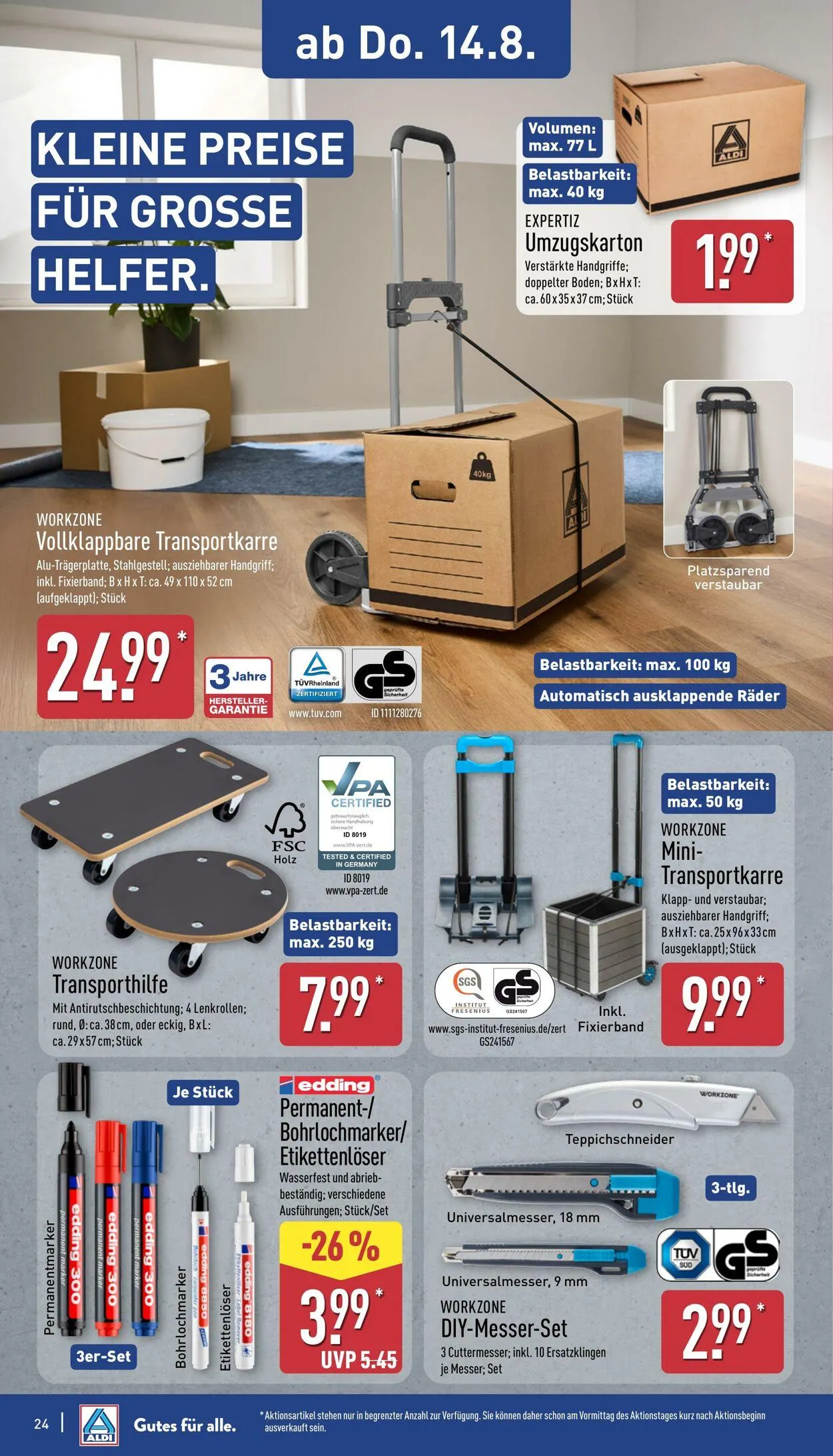 Aldi-Nord von 11. August bis 16. August 2025 - Prospekt seite 24