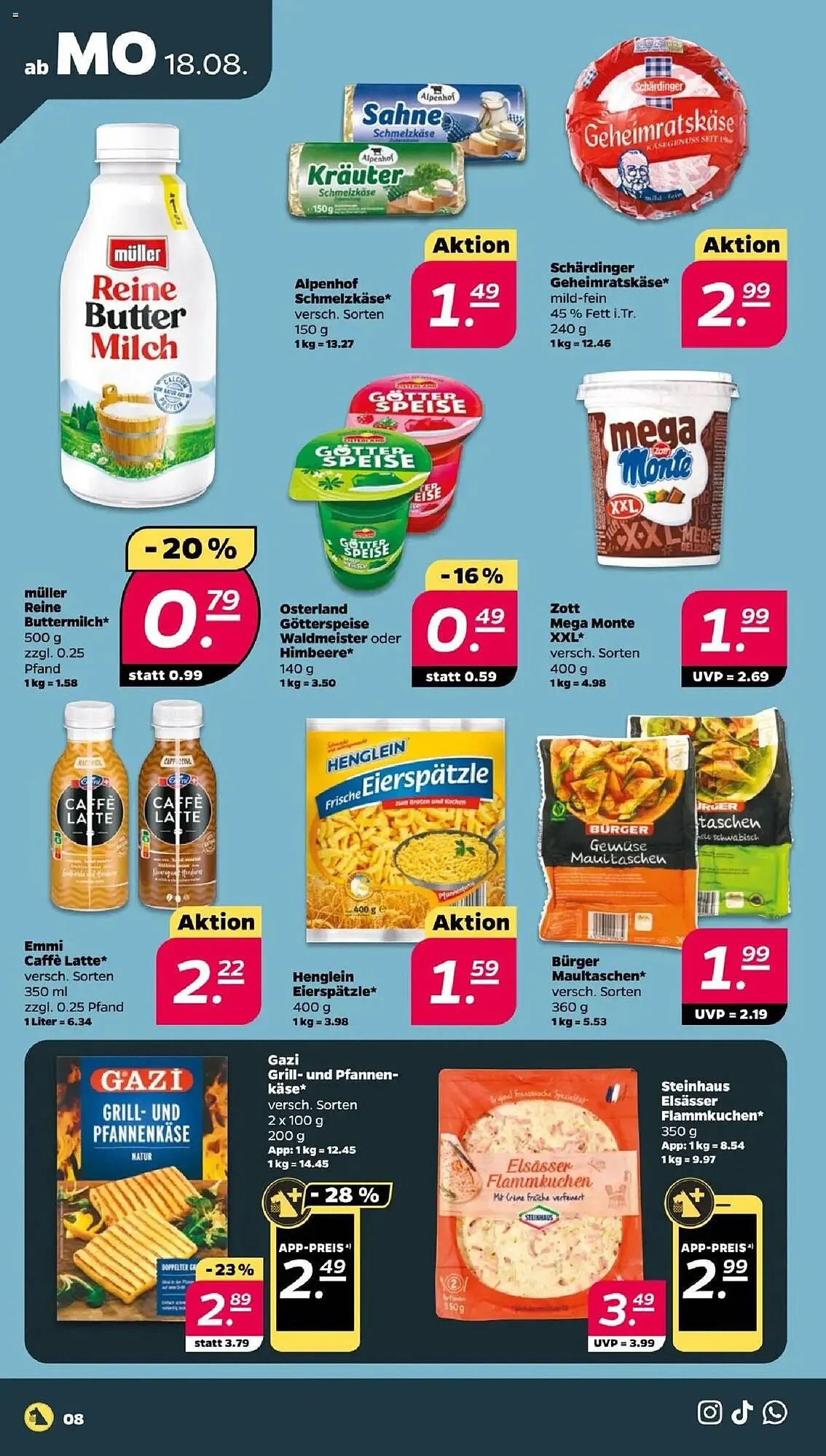 NETTO Prospekt von 18. August bis 23. August 2025 - Prospekt seite 8