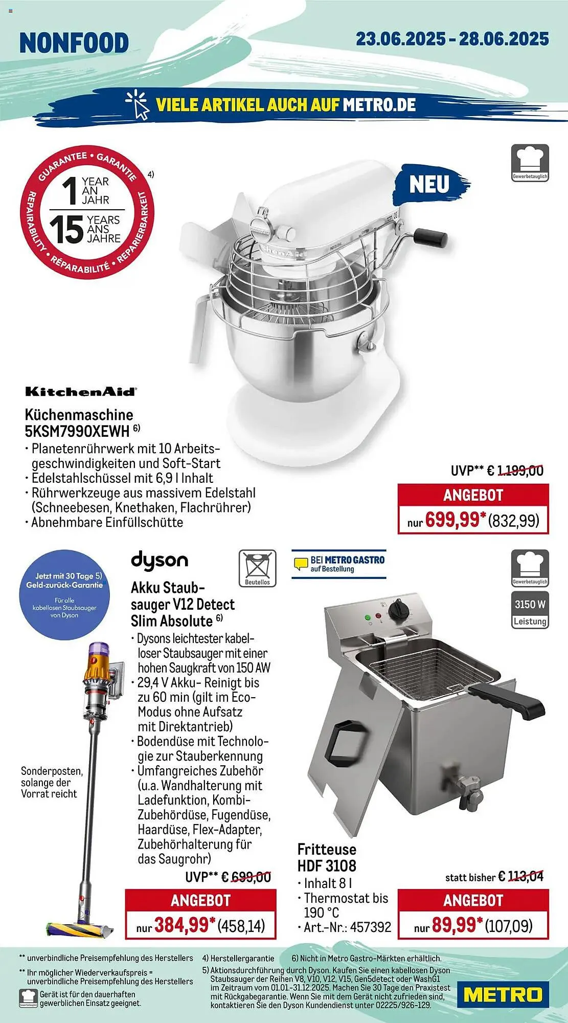 METRO Prospekt von 23. Juni bis 28. Juni 2025 - Prospekt seite 16