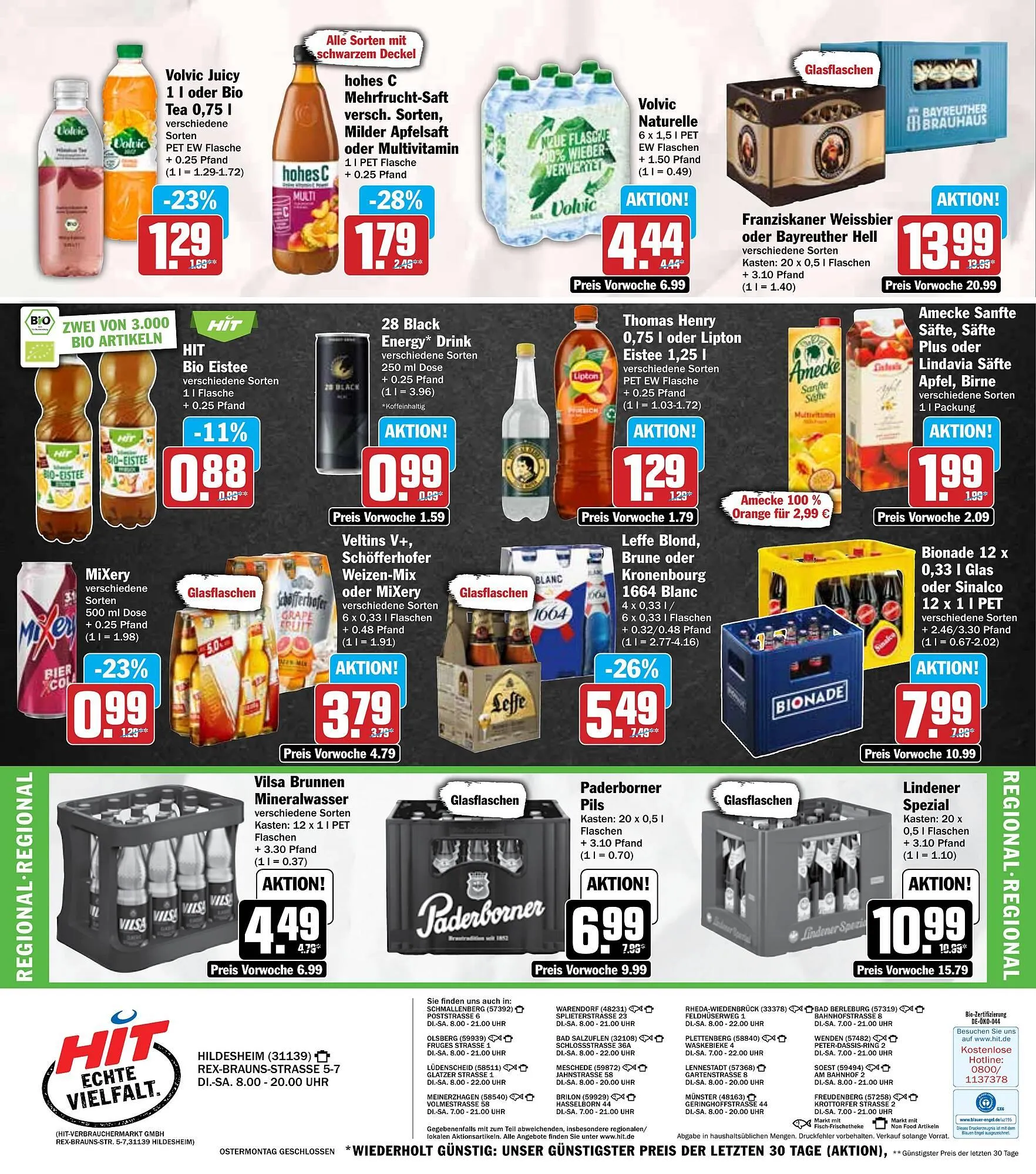 Hit Prospekt von 21. April bis 26. April 2025 - Prospekt seite 21