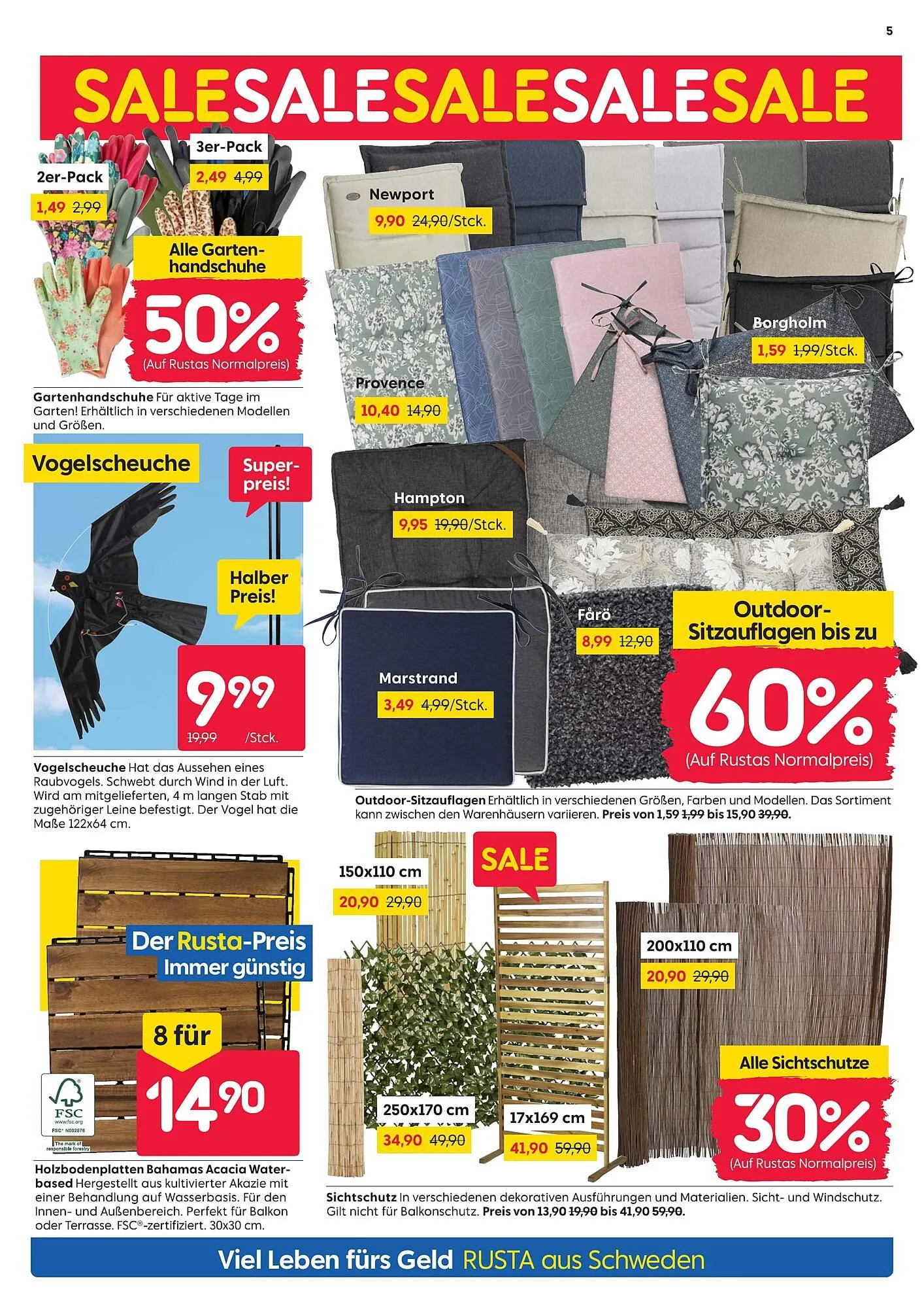 Rusta Prospekt von 7. Juli bis 12. Juli 2025 - Prospekt seite 5