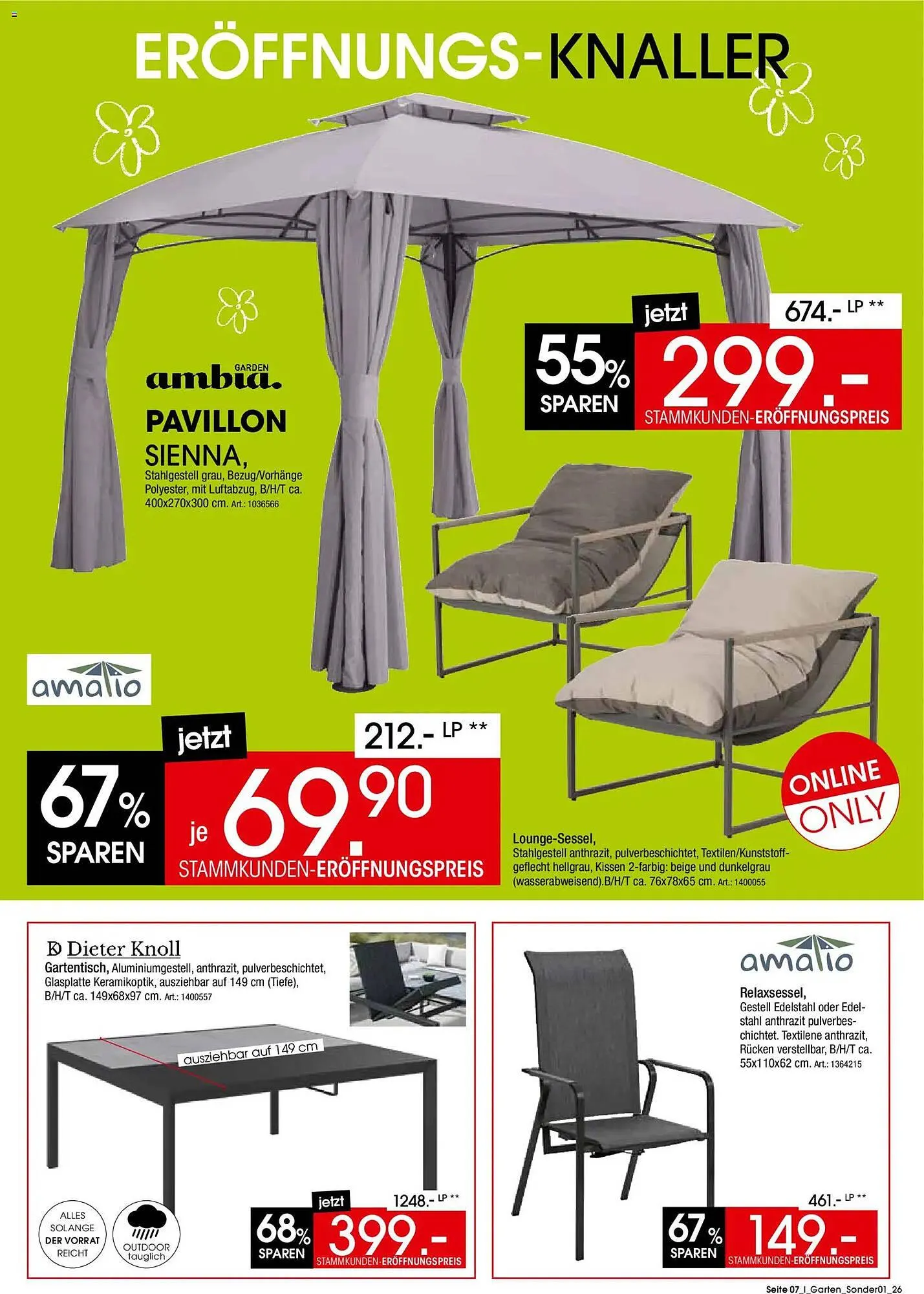 Zurbrüggen Prospekt von 31. März bis 13. April 2026 - Prospekt seite 7