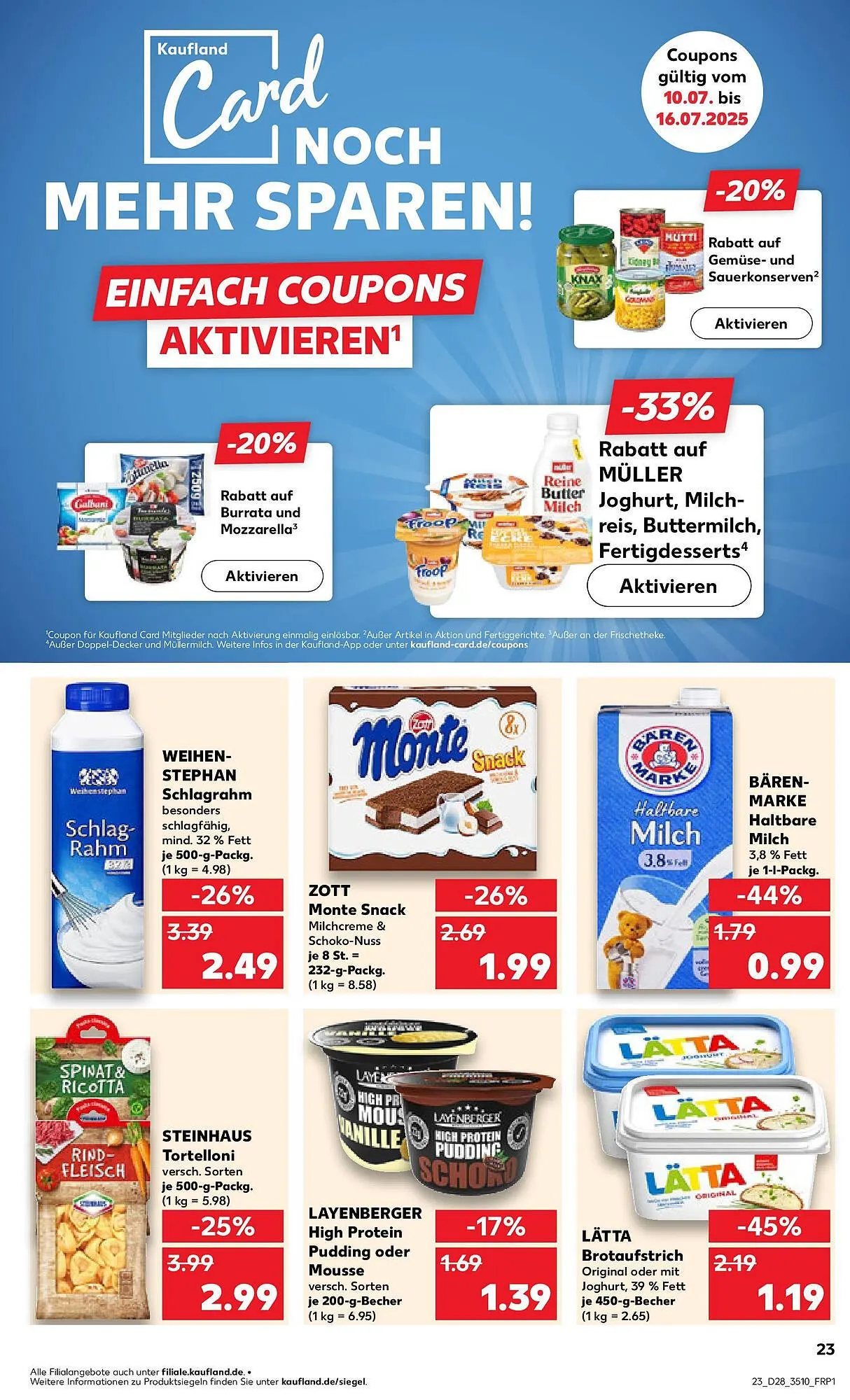 Kaufland Prospekt von 13. Juli bis 16. Juli 2025 - Prospekt seite 38