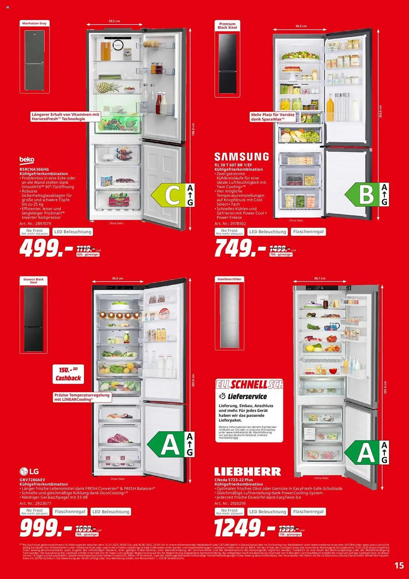 Saturn Prospekt von 24. April bis 3. Mai 2025 - Prospekt seite 15