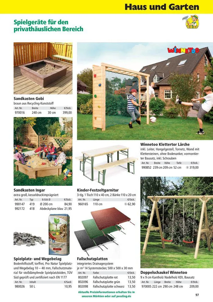 Holz-& Baukatalog 2024/25 von 27. März bis 31. Januar 2025 - Prospekt seite 97