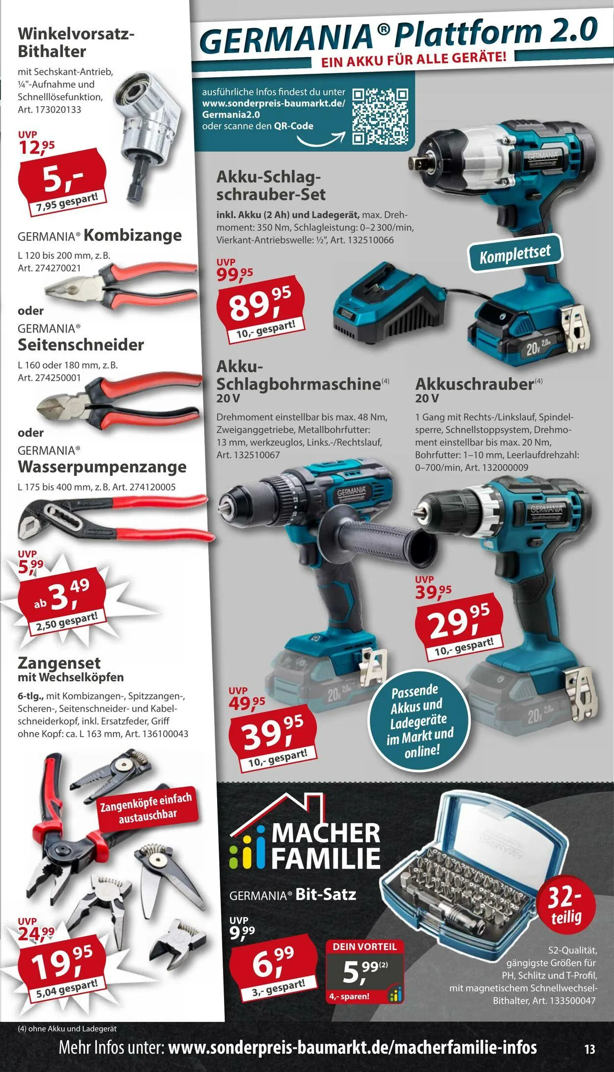 Sonderpreis Baumarkt Aktueller Prospekt von 7. Juni bis 22. Juni 2025 - Prospekt seite 13