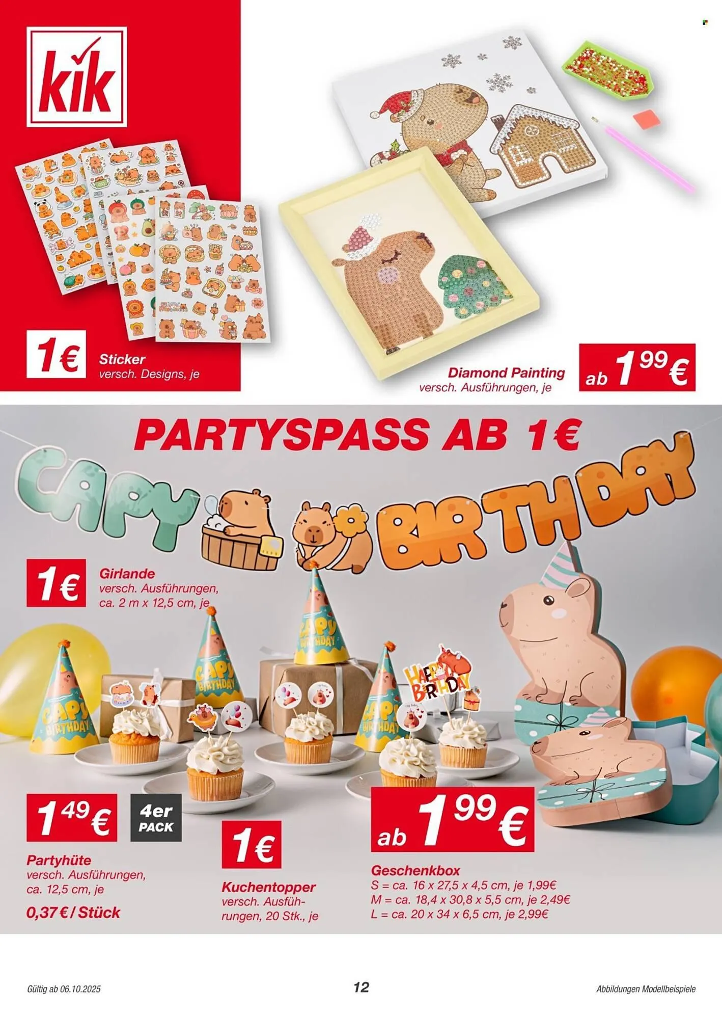 KiK Prospekt von 6. Oktober bis 31. Oktober 2025 - Prospekt seite 12