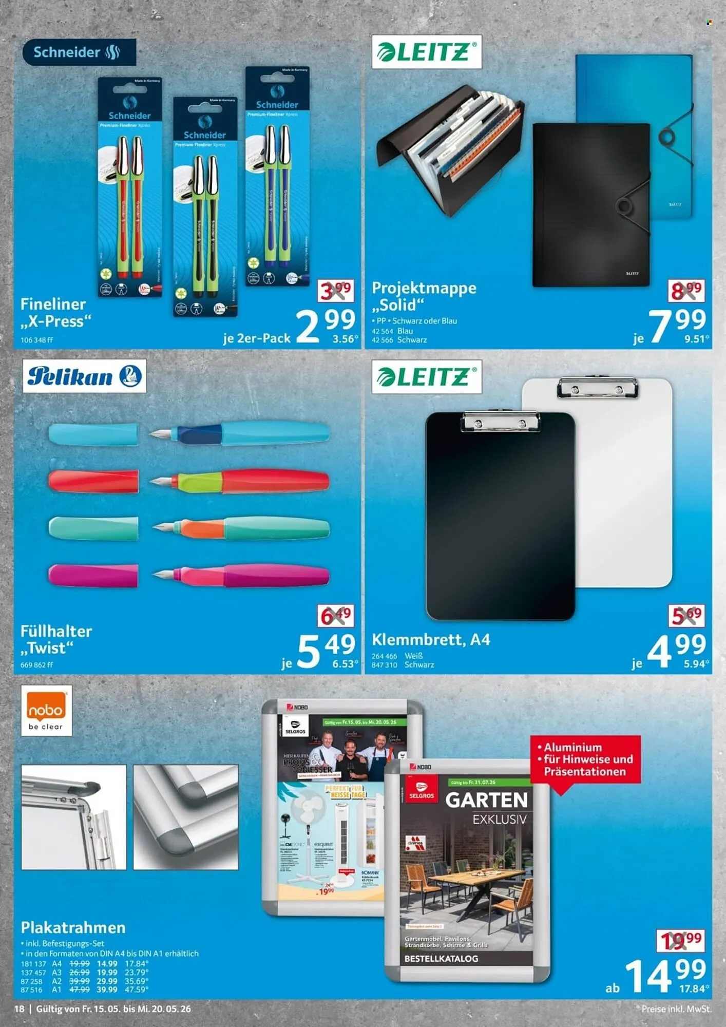 Selgros Prospekt von 15. Mai bis 20. Mai 2026 - Prospekt seite 18