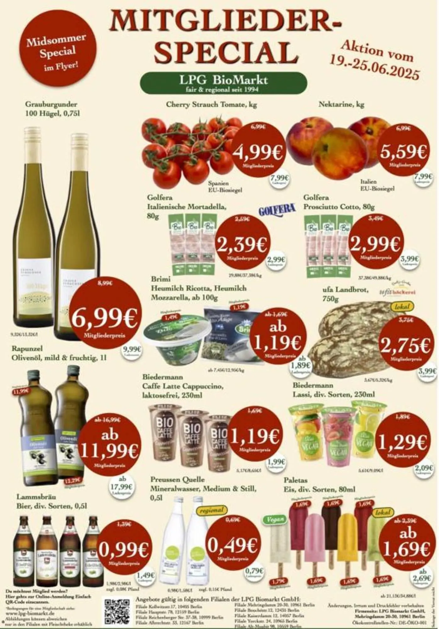 LPG Biomarkt Prospekt - 1
