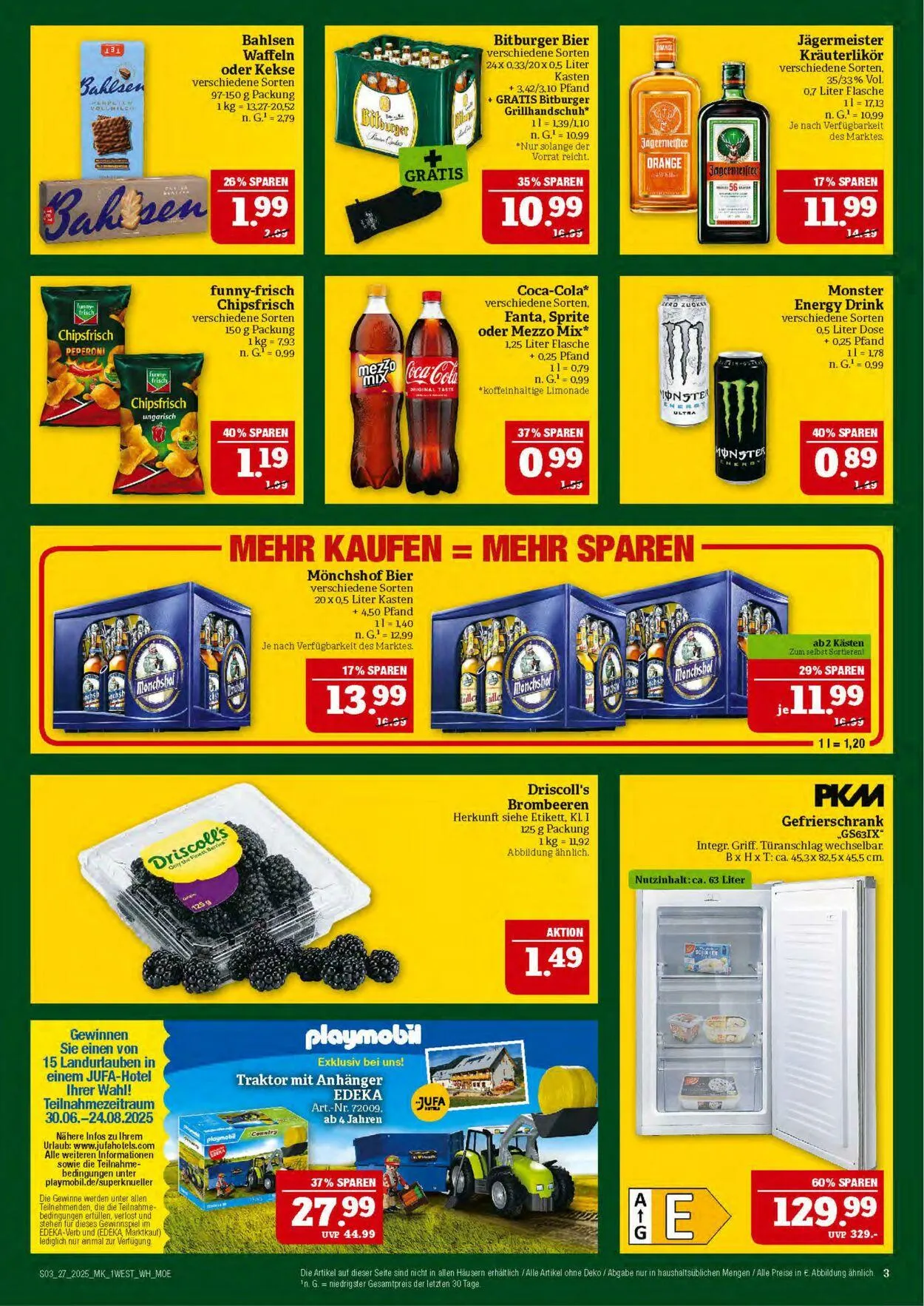 Marktkauf - Nürnberg-Thon Aktueller Prospekt von 30. Juni bis 5. Juli 2025 - Prospekt seite 3