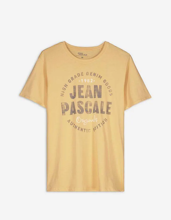 Póló - Feliratos nyomott minta