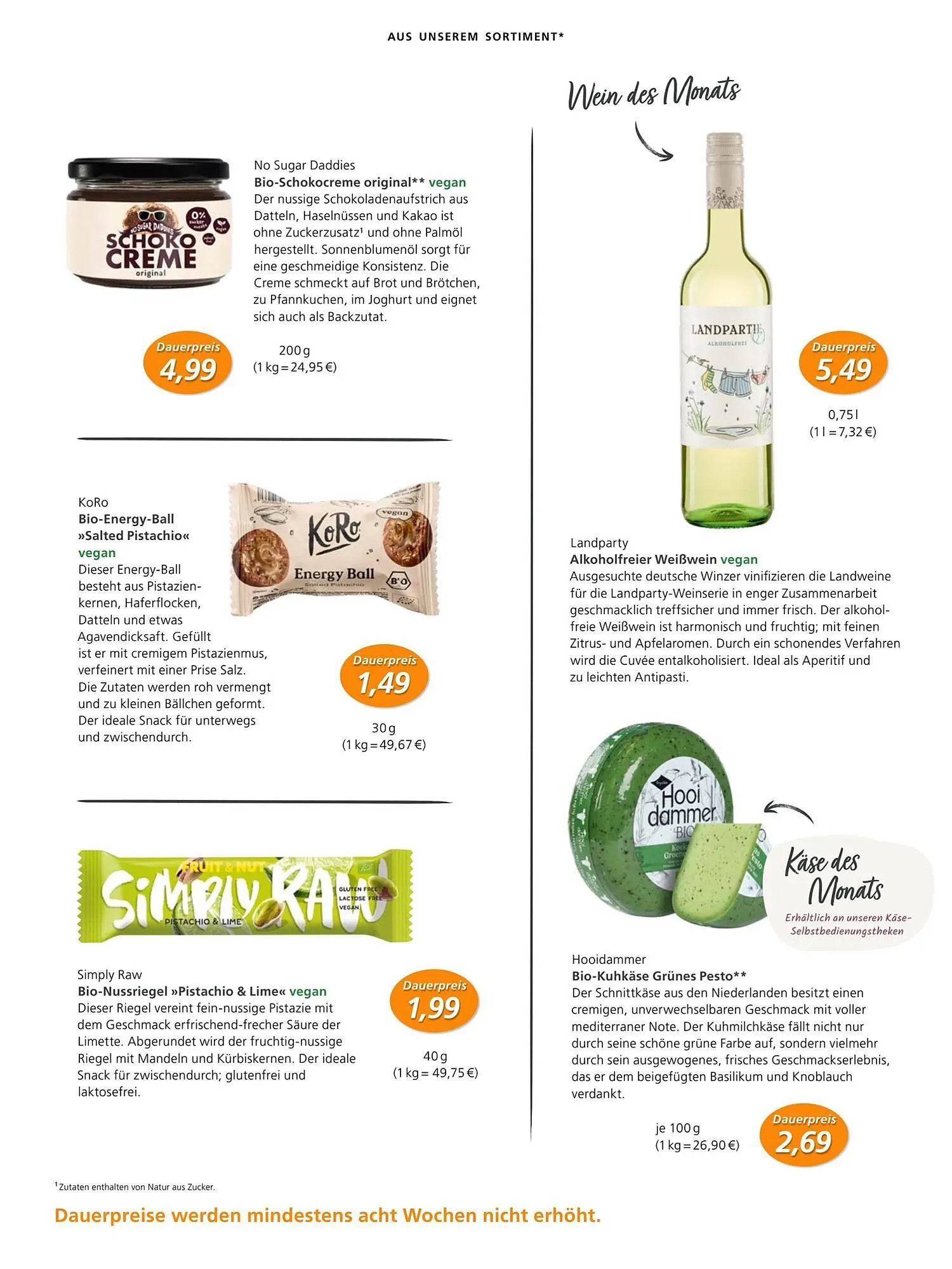 Alnatura Prospekt von 8. Januar bis 1. Februar 2025 - Prospekt seite 47