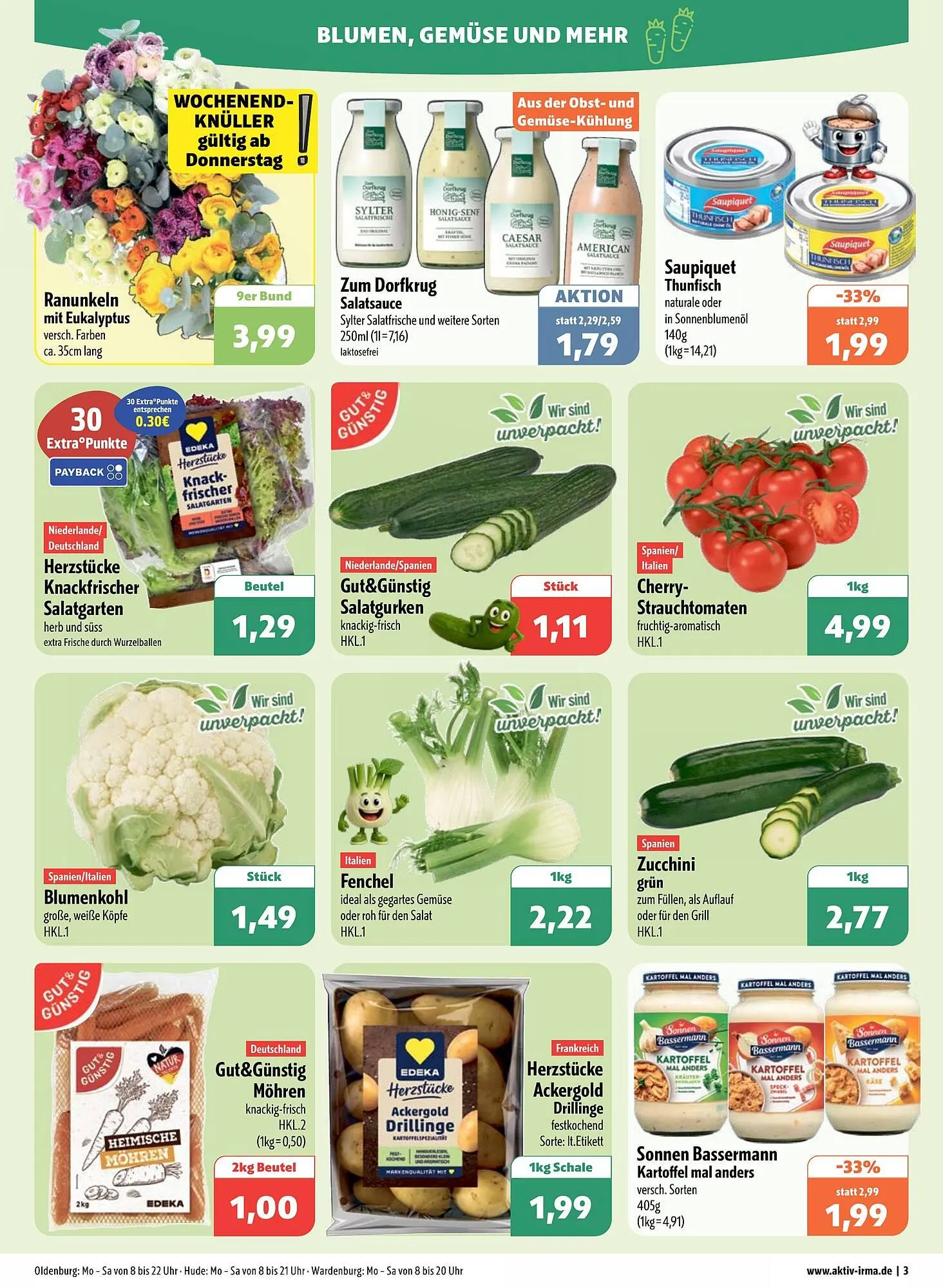 Aktiv Irma Prospekt von 23. Februar bis 28. Februar 2026 - Prospekt seite 3