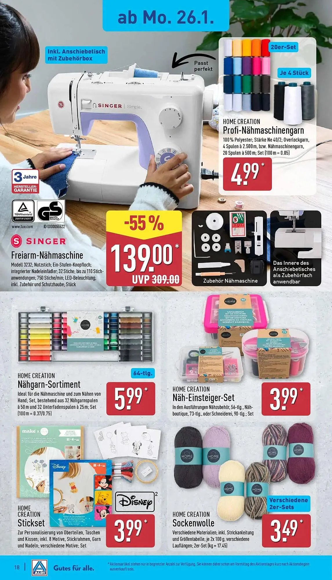 Aldi Nord Prospekt von 26. Januar bis 31. Januar 2026 - Prospekt seite 20