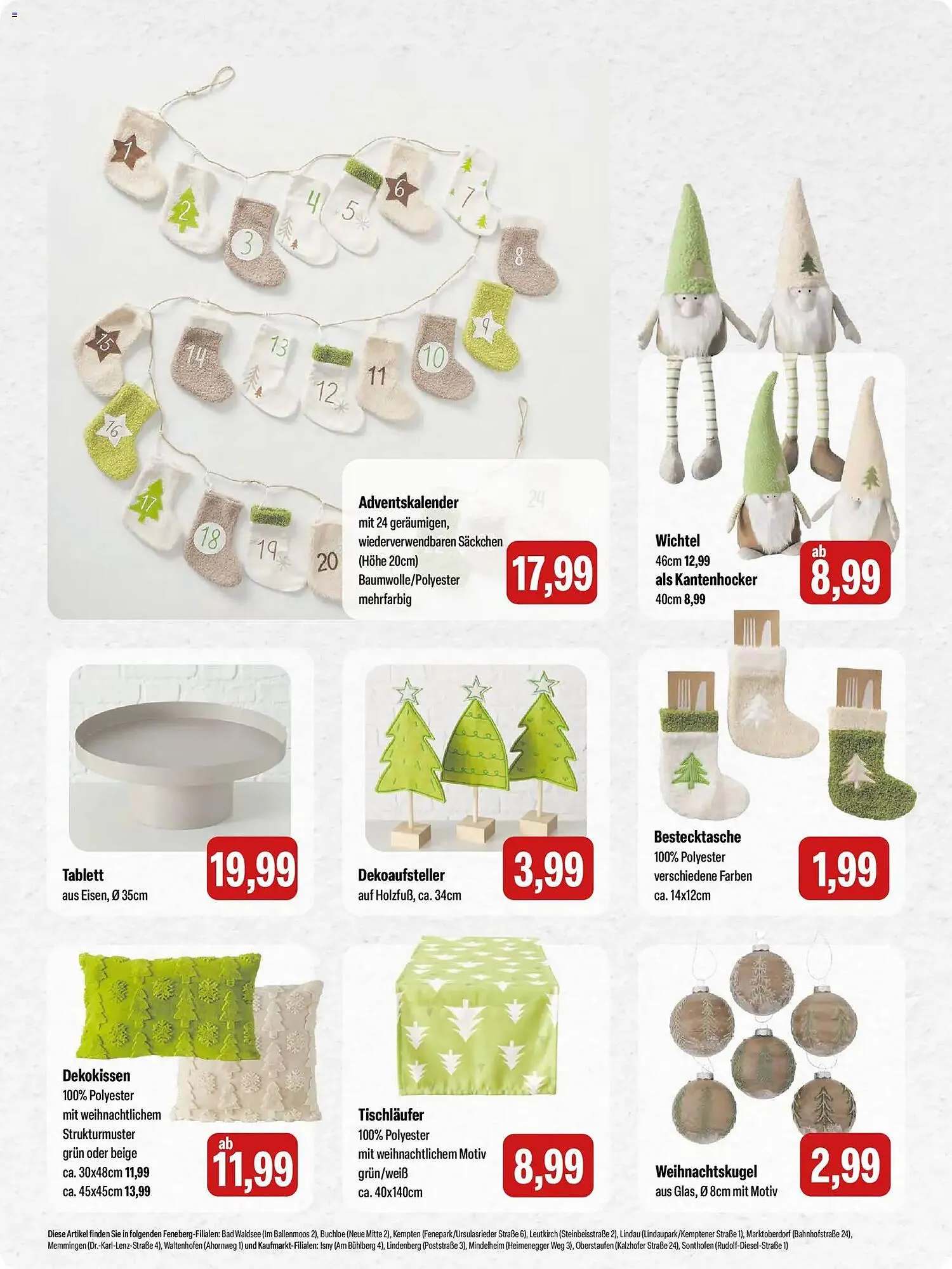 Feneberg Prospekt von 13. November bis 15. November 2025 - Prospekt seite 16