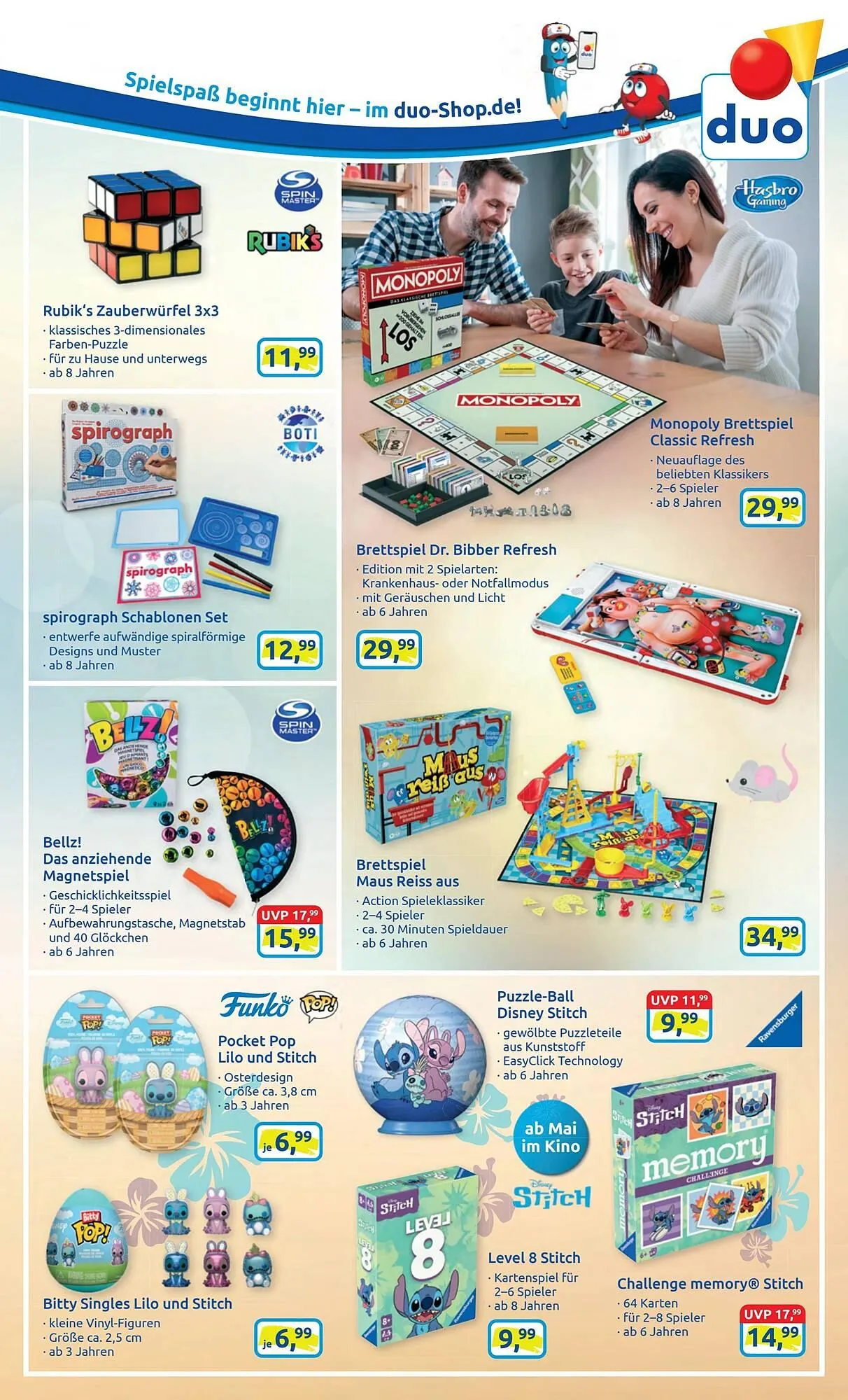 duo schreib & spiel Prospekt von 19. März bis 1. April 2025 - Prospekt seite 9