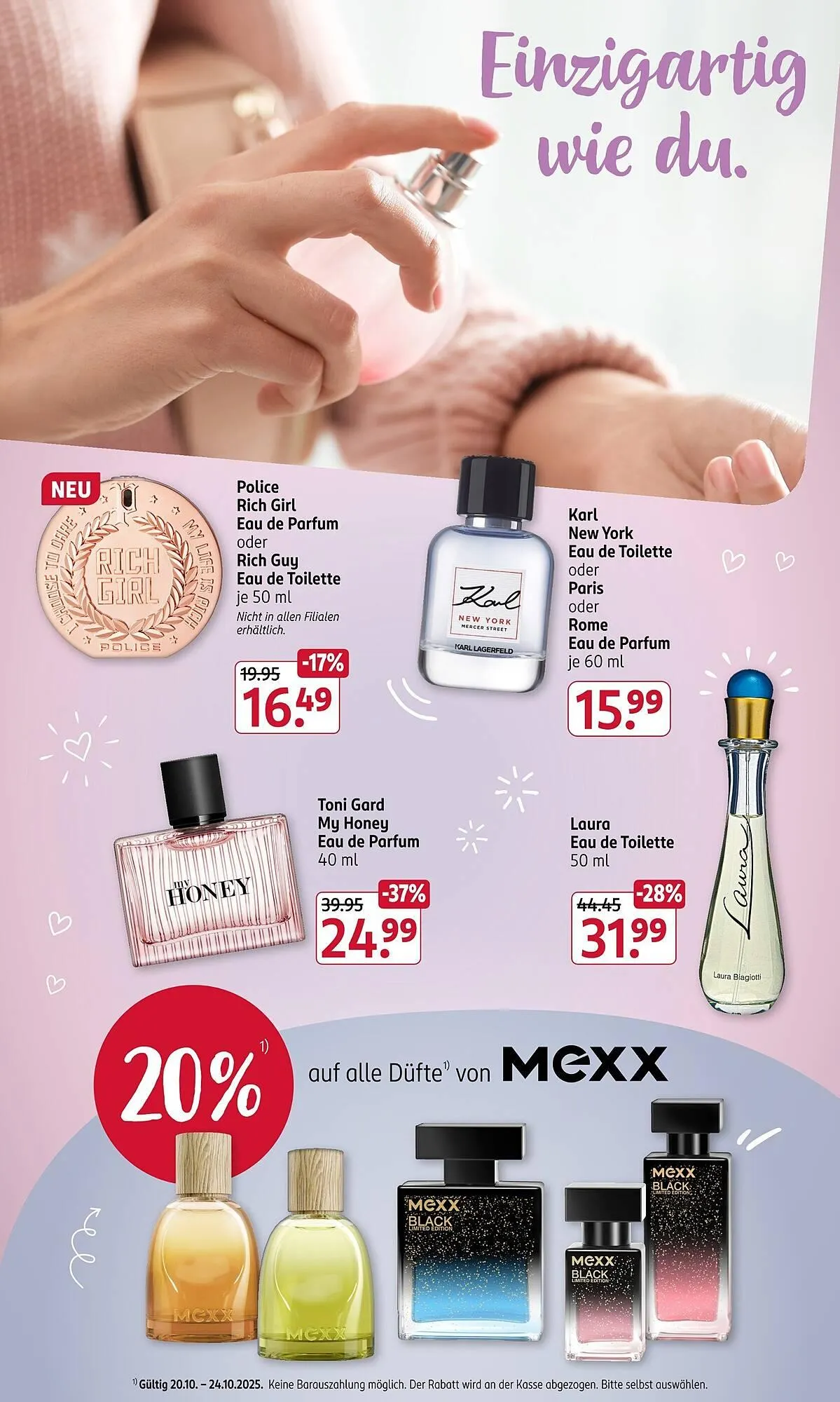 Rossmann Prospekt von 20. Oktober bis 24. Oktober 2025 - Prospekt seite 15
