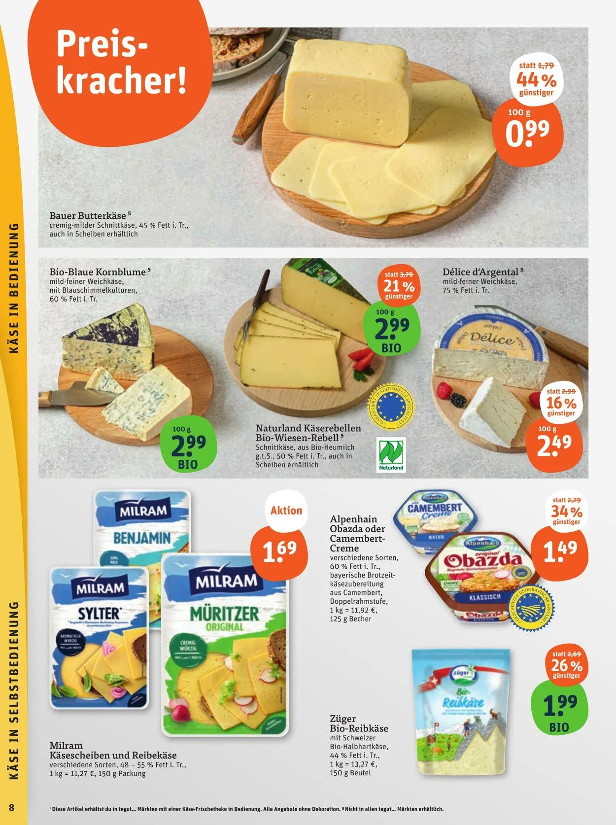 Tegut Aktueller Prospekt von 21. Juli bis 27. Juli 2025 - Prospekt seite 10