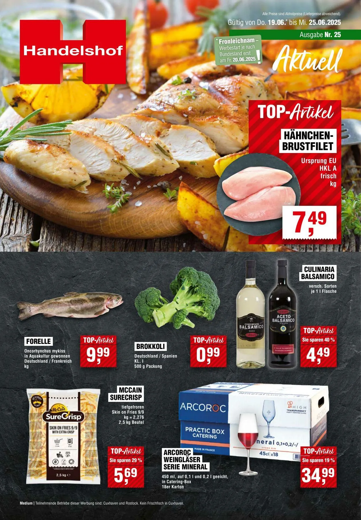 Handelshof von 19. Juni bis 27. Juni 2025 - Prospekt seite 1