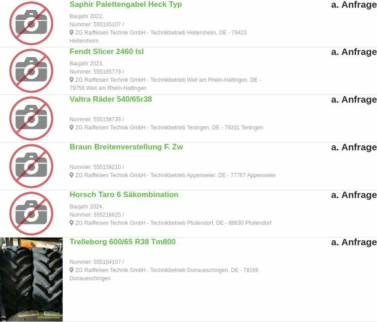 ZG Raiffeisen Aktueller Prospekt von 7. April bis 16. April 2025 - Prospekt seite 56